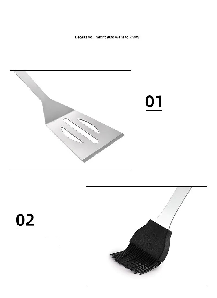 Barbecue Tool Set of 20pcs 2