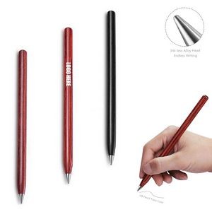 Aluminum Endless Ink Free Pen HB Pencil 10