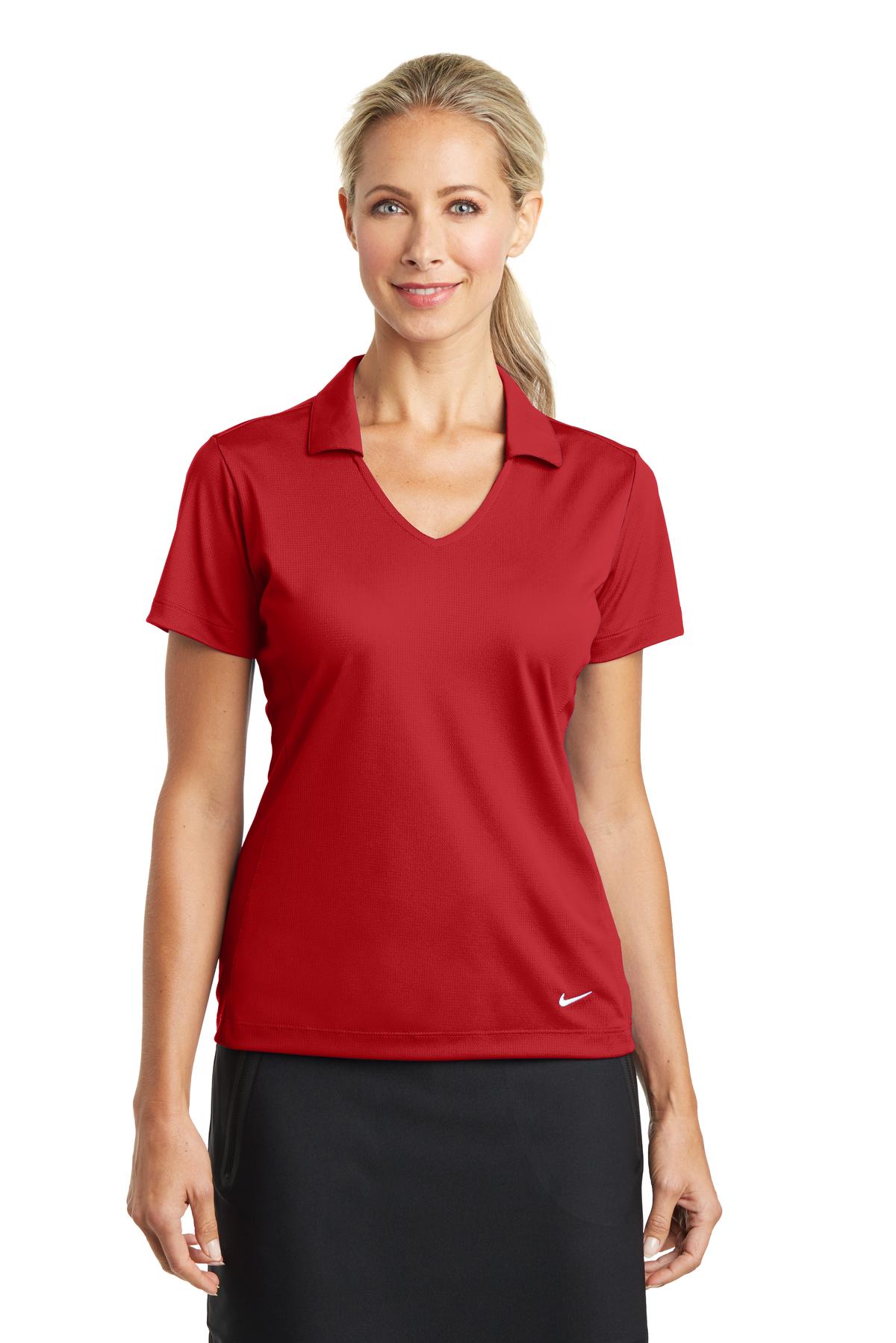 Nike® Women's Dri-FIT Vertical Mesh Polo 60