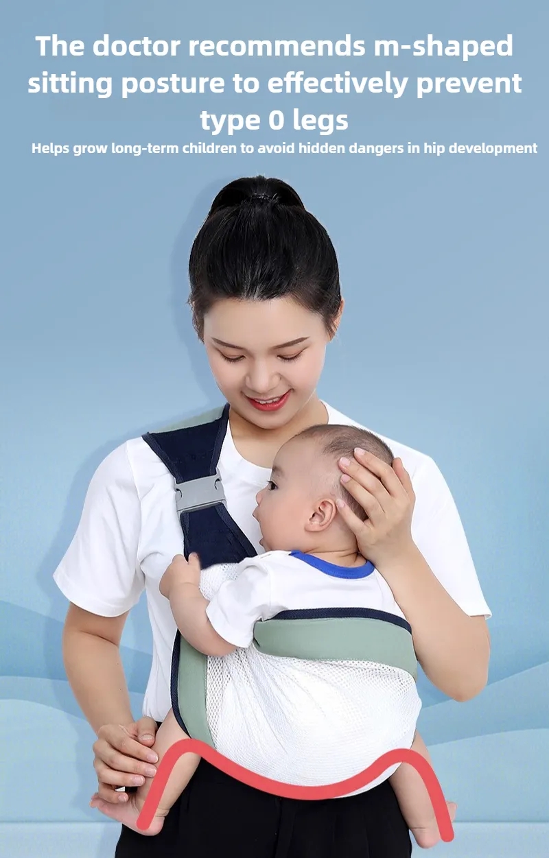 Adjustable Baby Carrier 7-44lbs Breathable Mesh for Toddler Travel & Daily Use 5