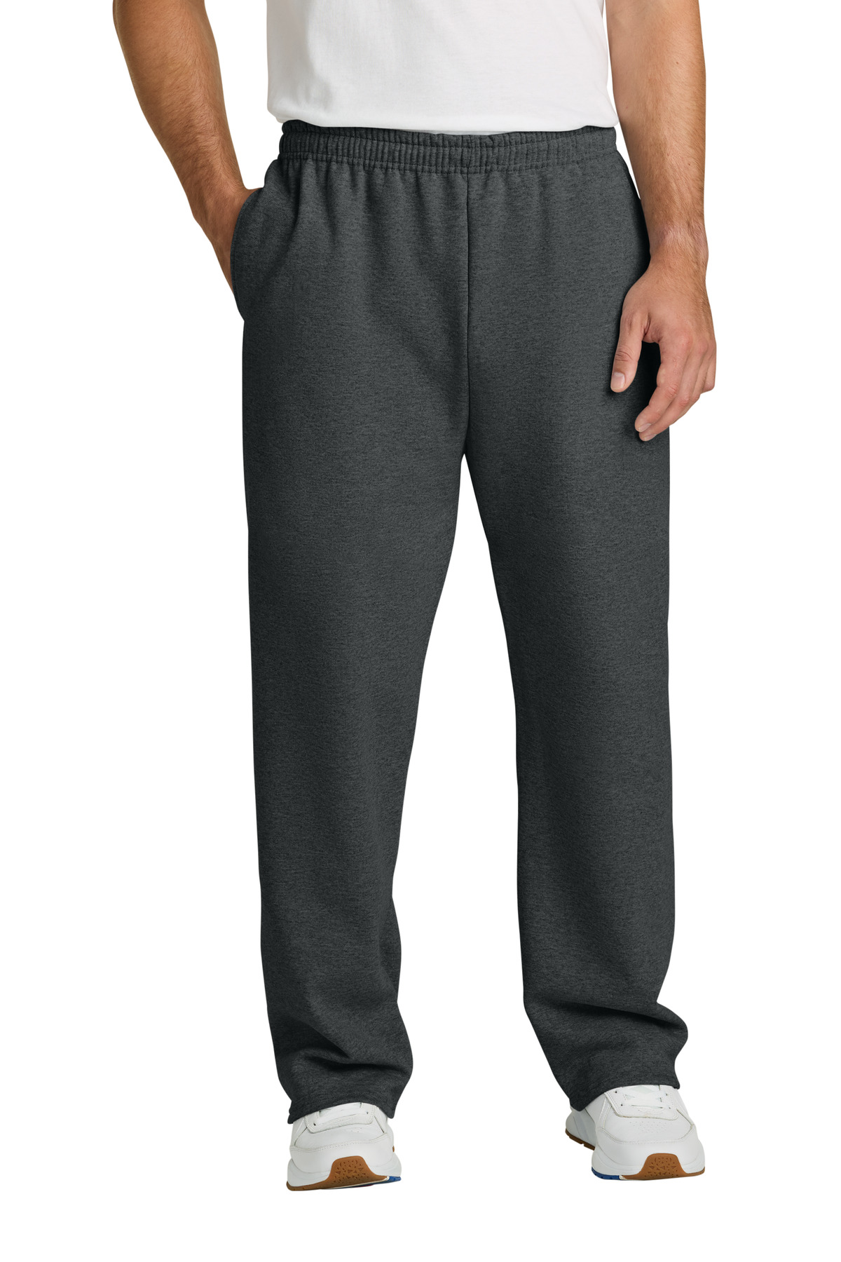 Jerzees NuBlend Open Bottom Pant with Pockets. 974MP 45