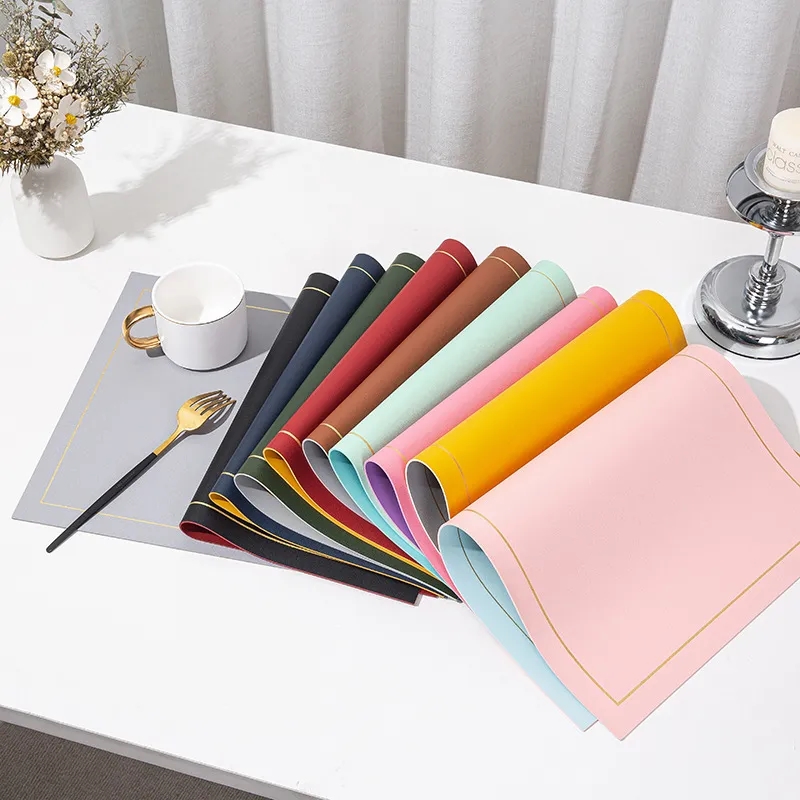 Faux Leather Placemats 4