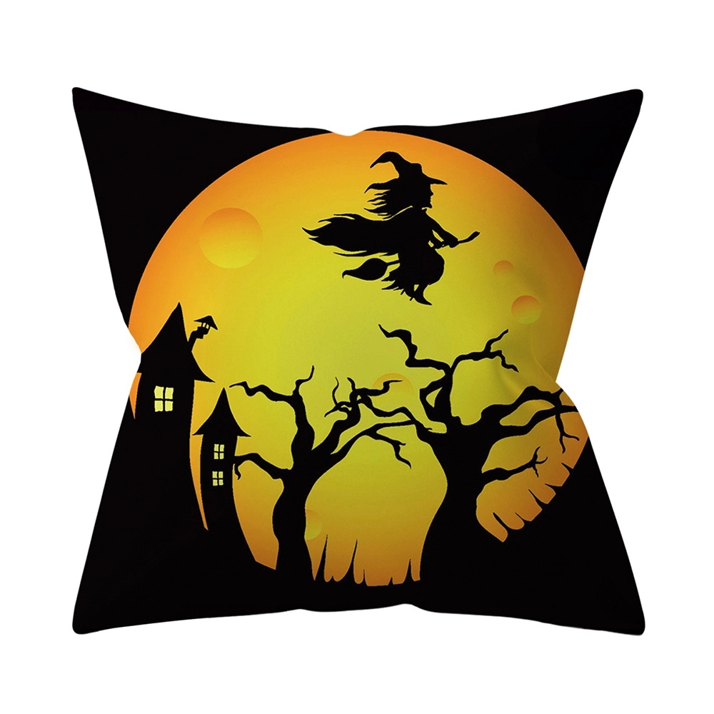 Polyester Peach Skin Throw Pillow Case 3
