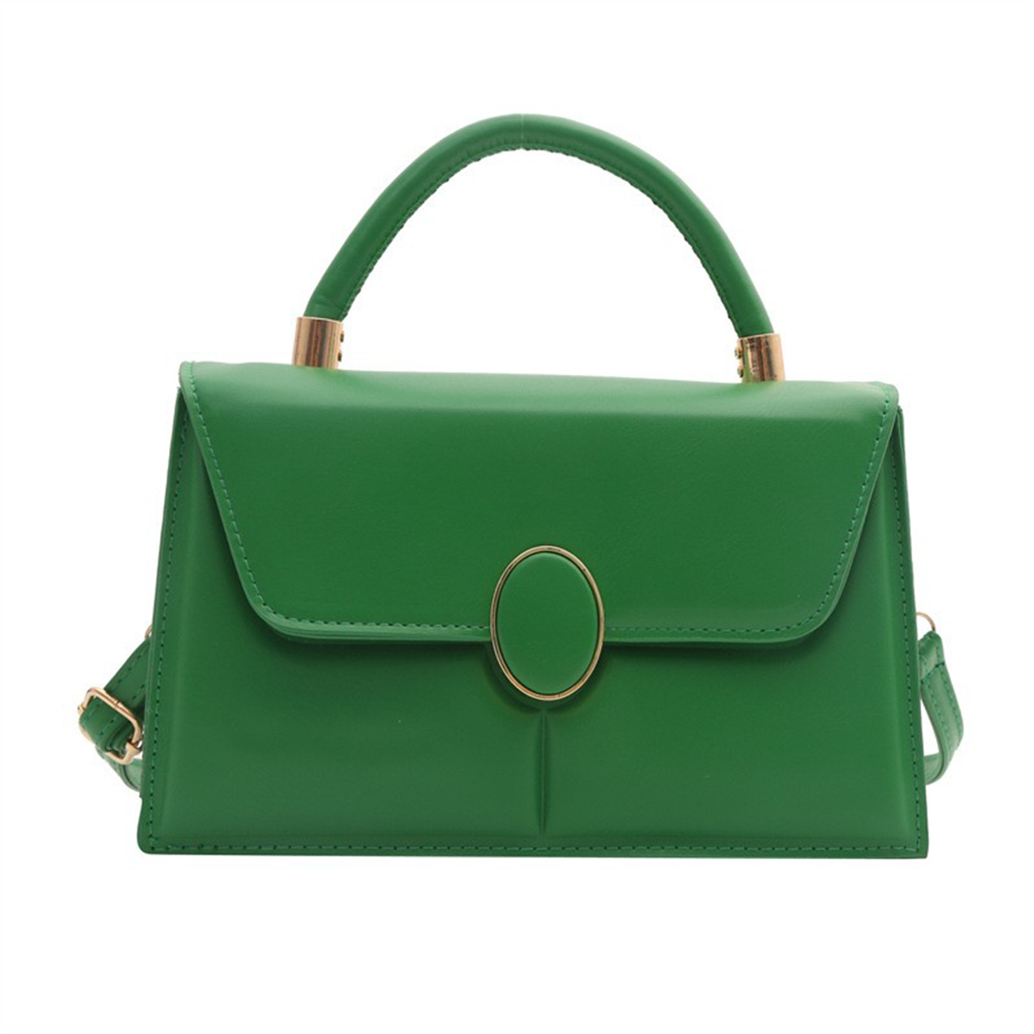 PU Leather Handheld Small Square Bag 5