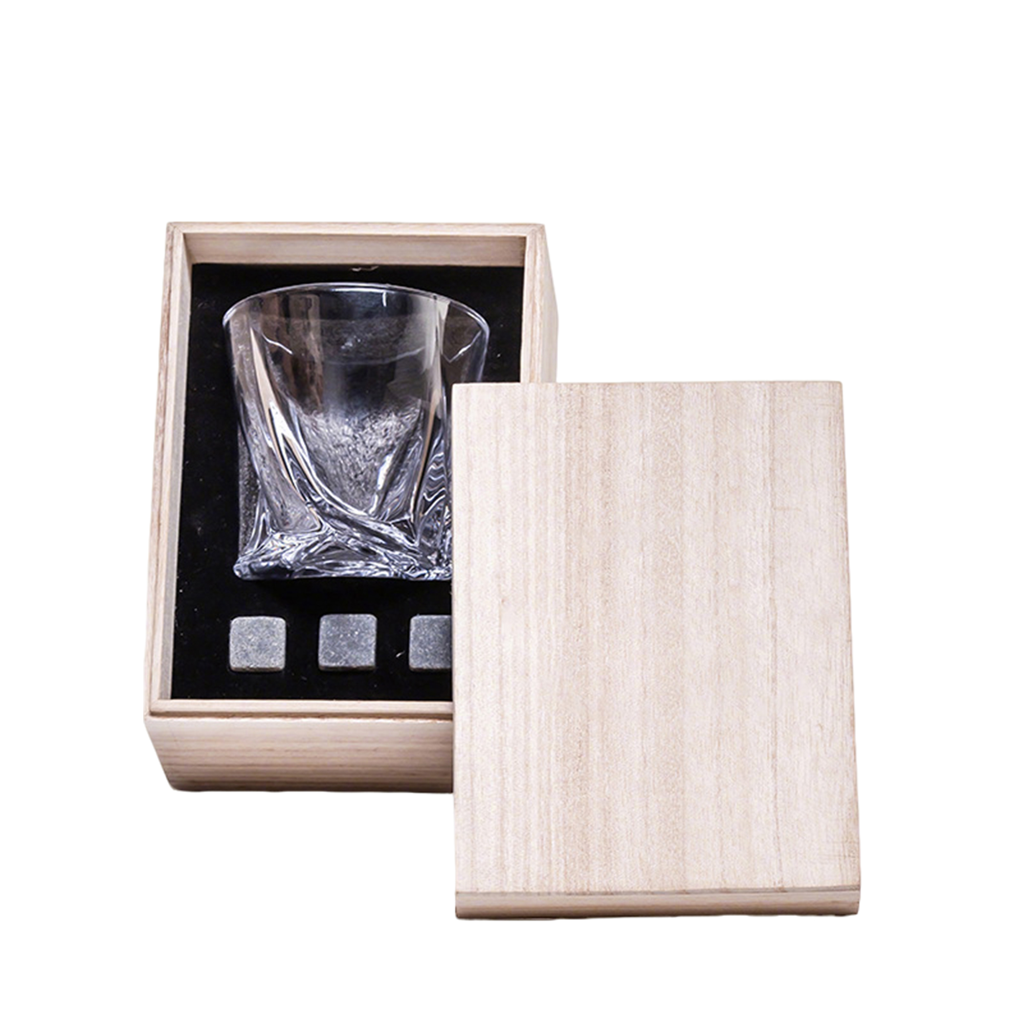 Whiskey Gift Set Presentation Box 5.91" x 4.73" x 3.15" 2