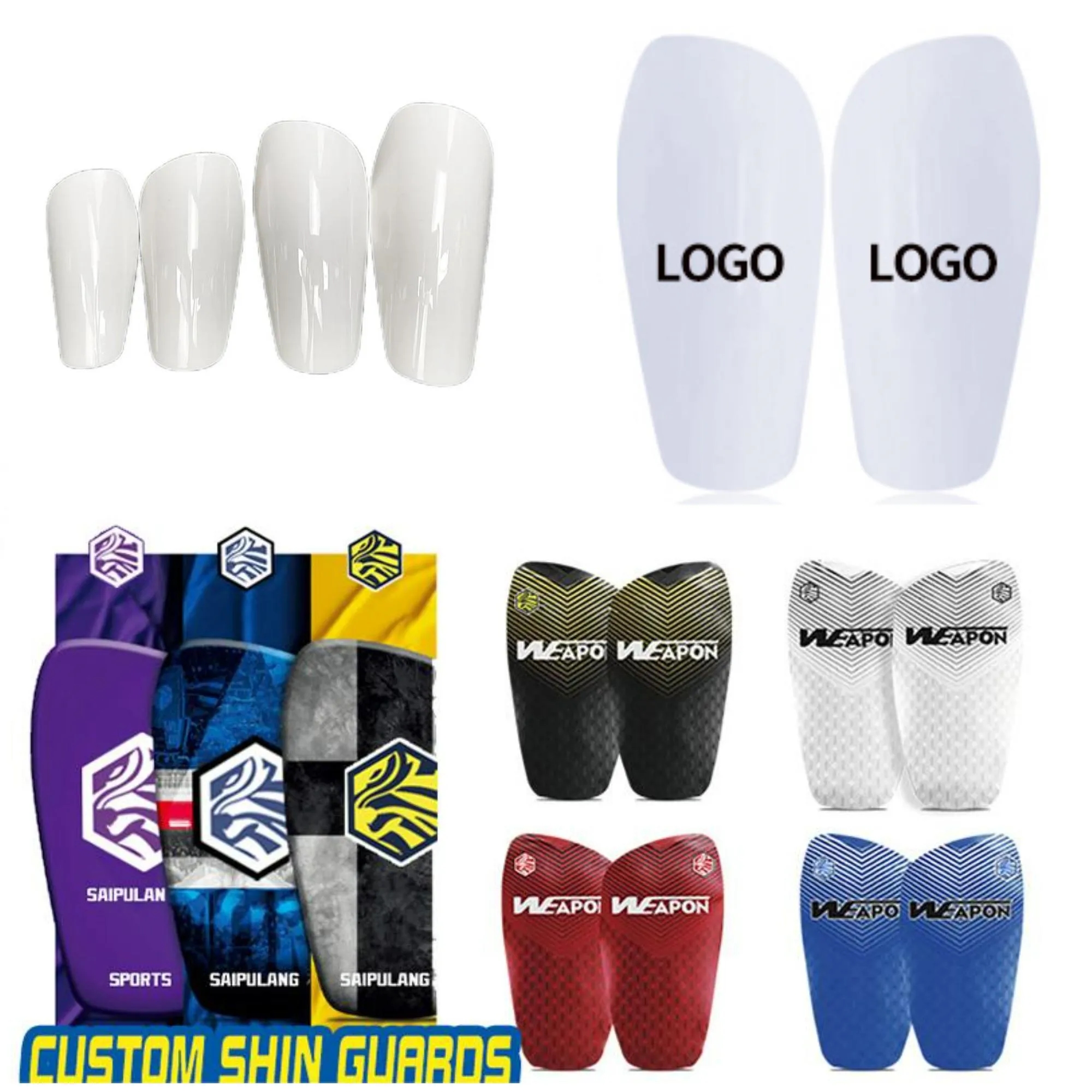 Full Color Football Shin Guards 2