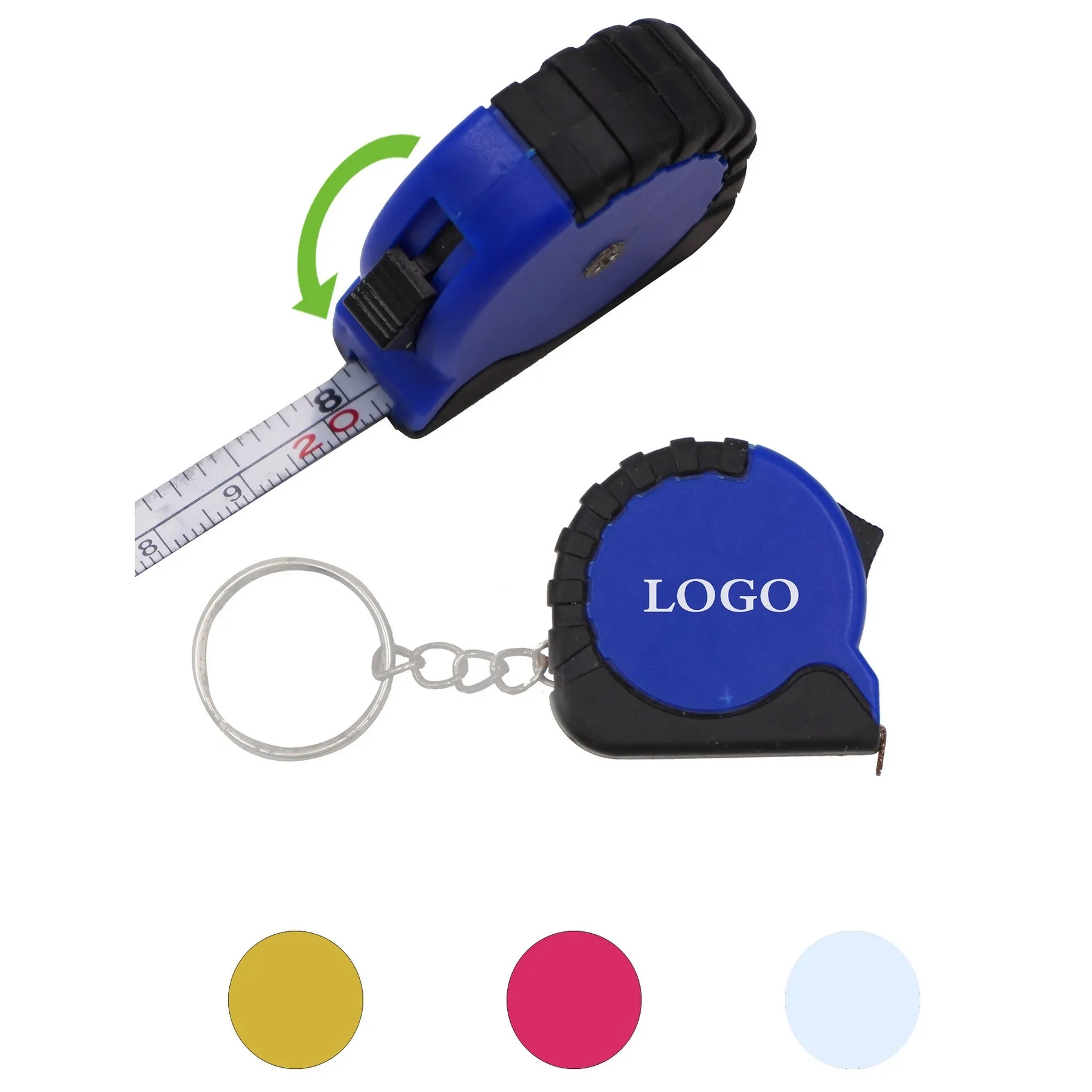 Mini Tape Measure Keychain 1