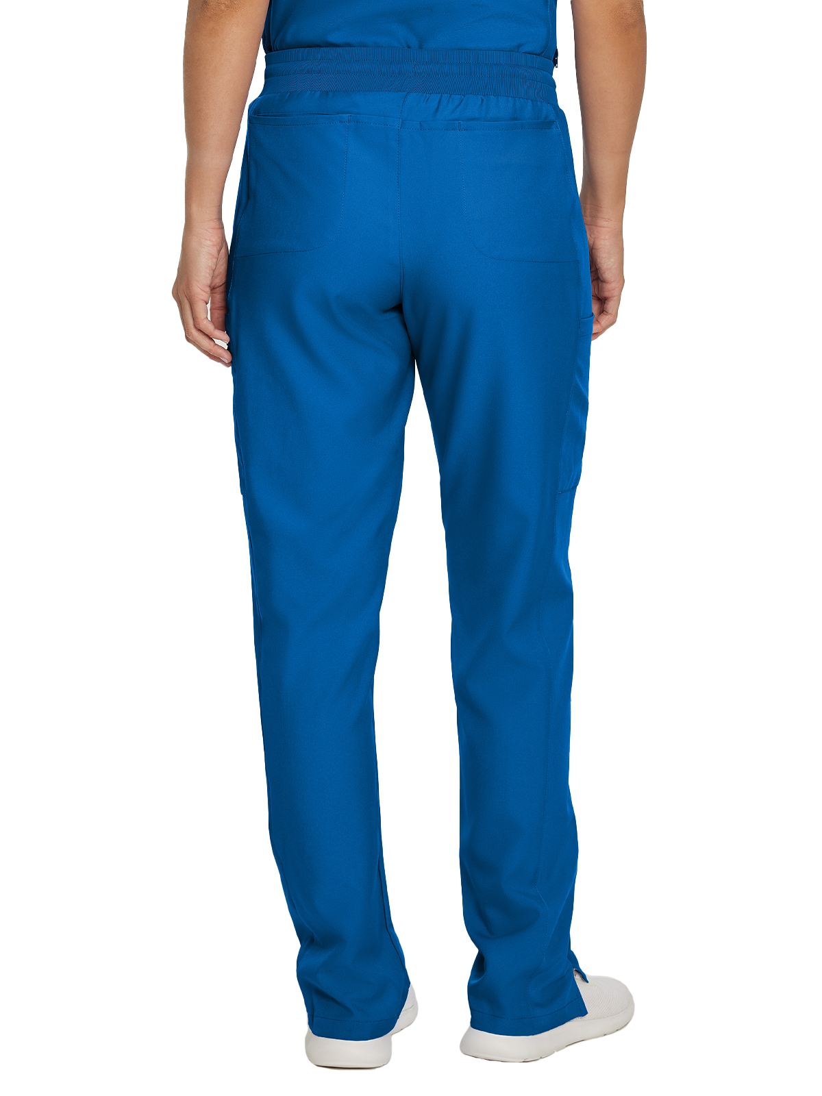 Landau - Forward - Women's Seven-Pocket Mid-Rise Rib-Knit Elastic Waist Cargo Pant 46