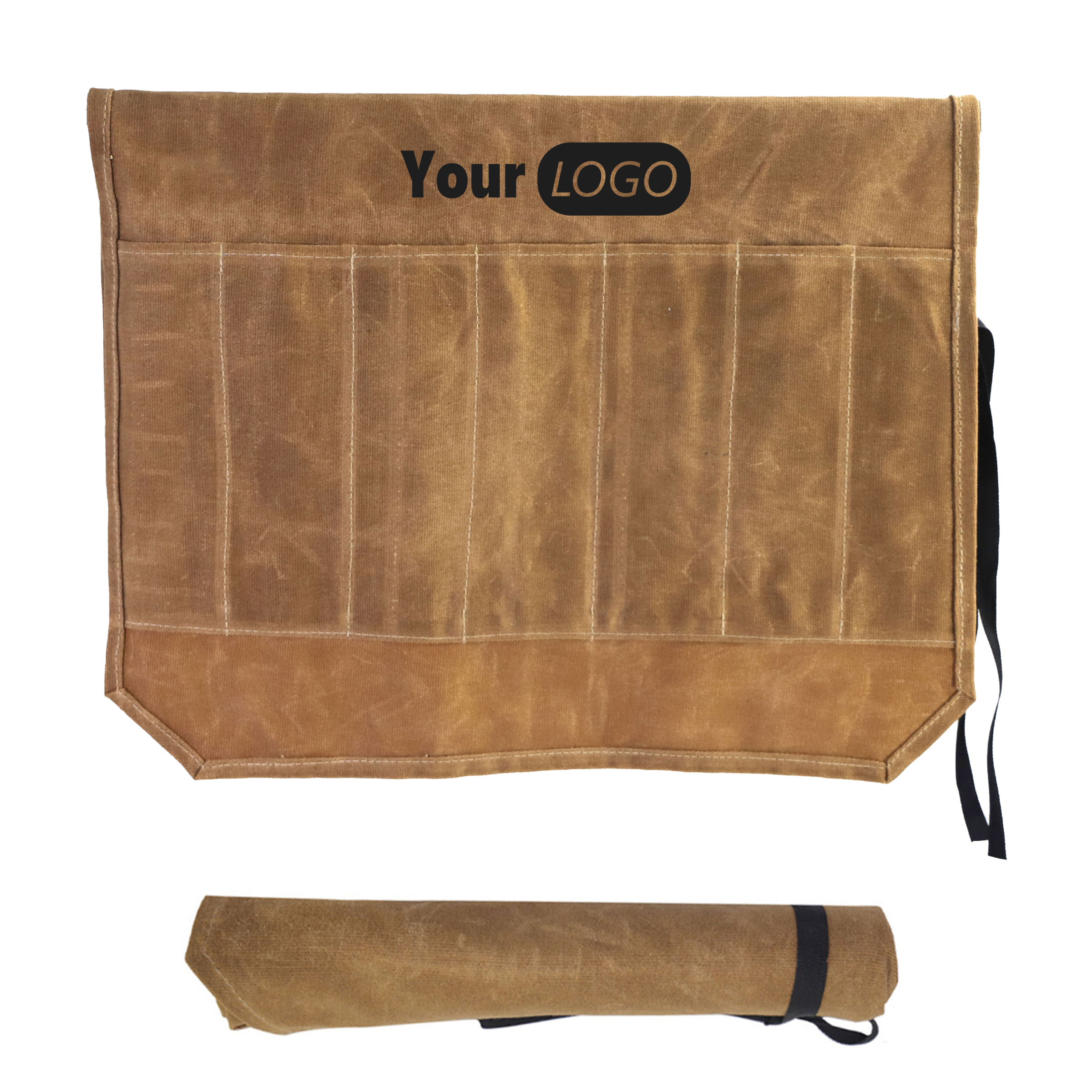 Oxford Durable Waxed Canvas Knife Roll 4