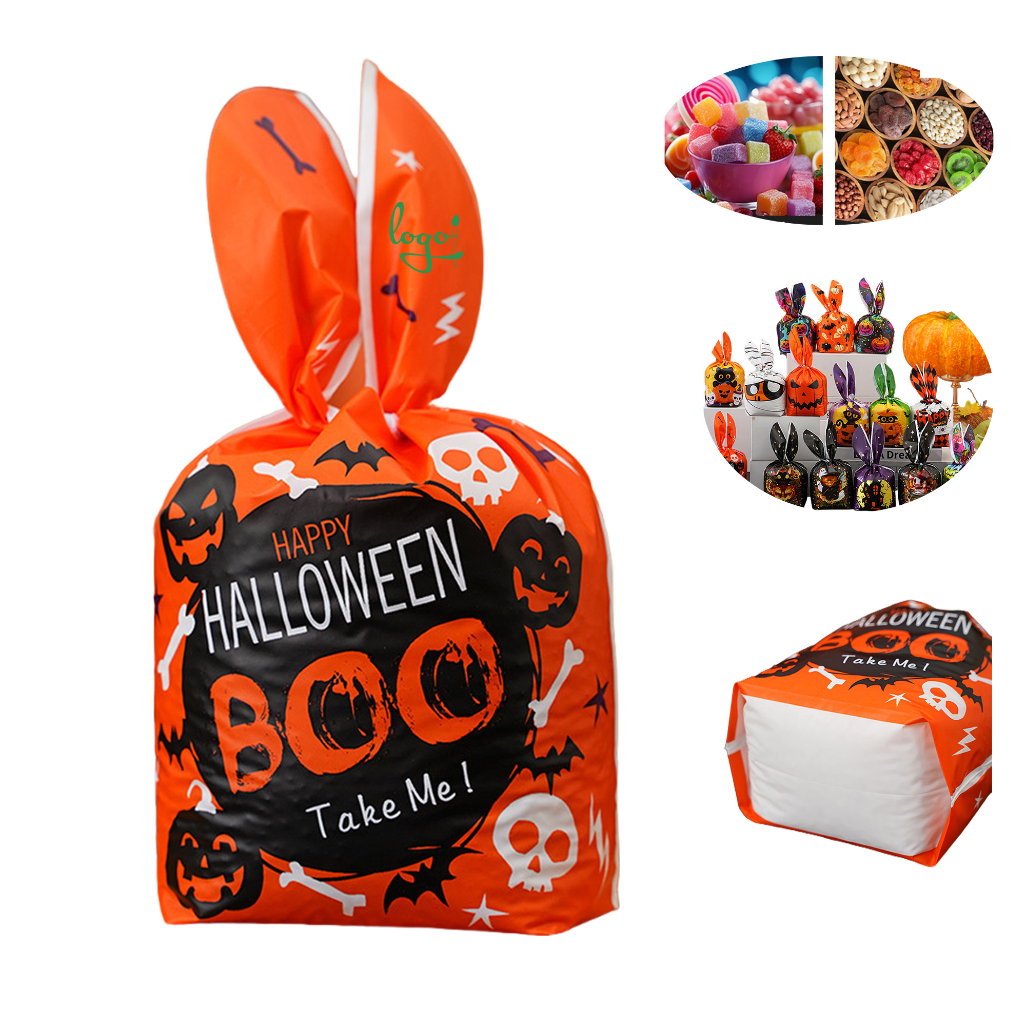 Halloween Candy Rabbit Bag Set 2