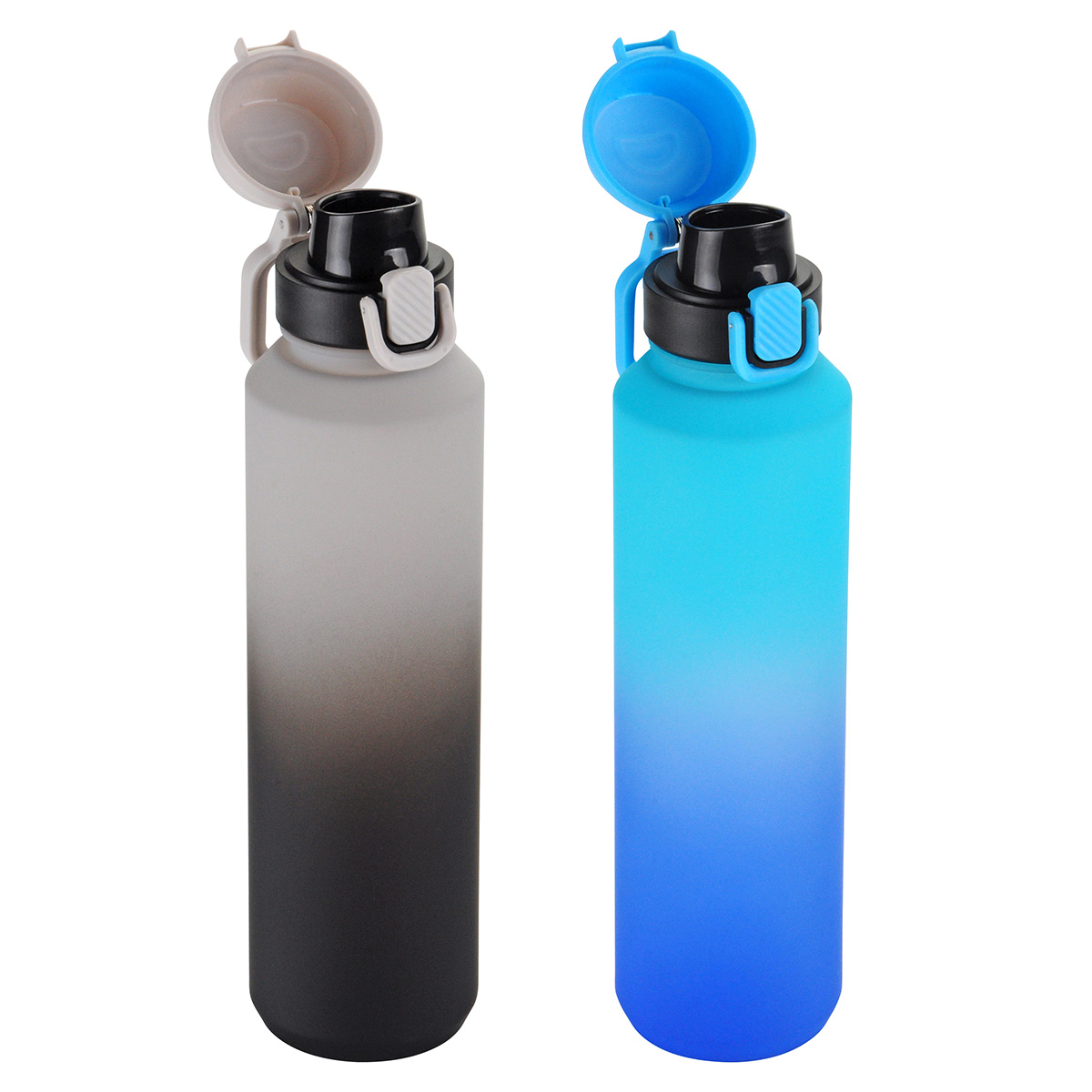 Chroma 27 oz Tritan® Bottle with Snap-Top Lid & Carabiner 8