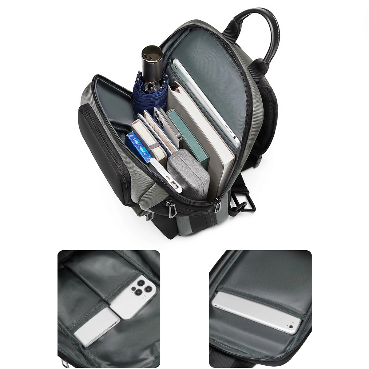 Multifunctional Men Outdoor Shoulder Bag 7