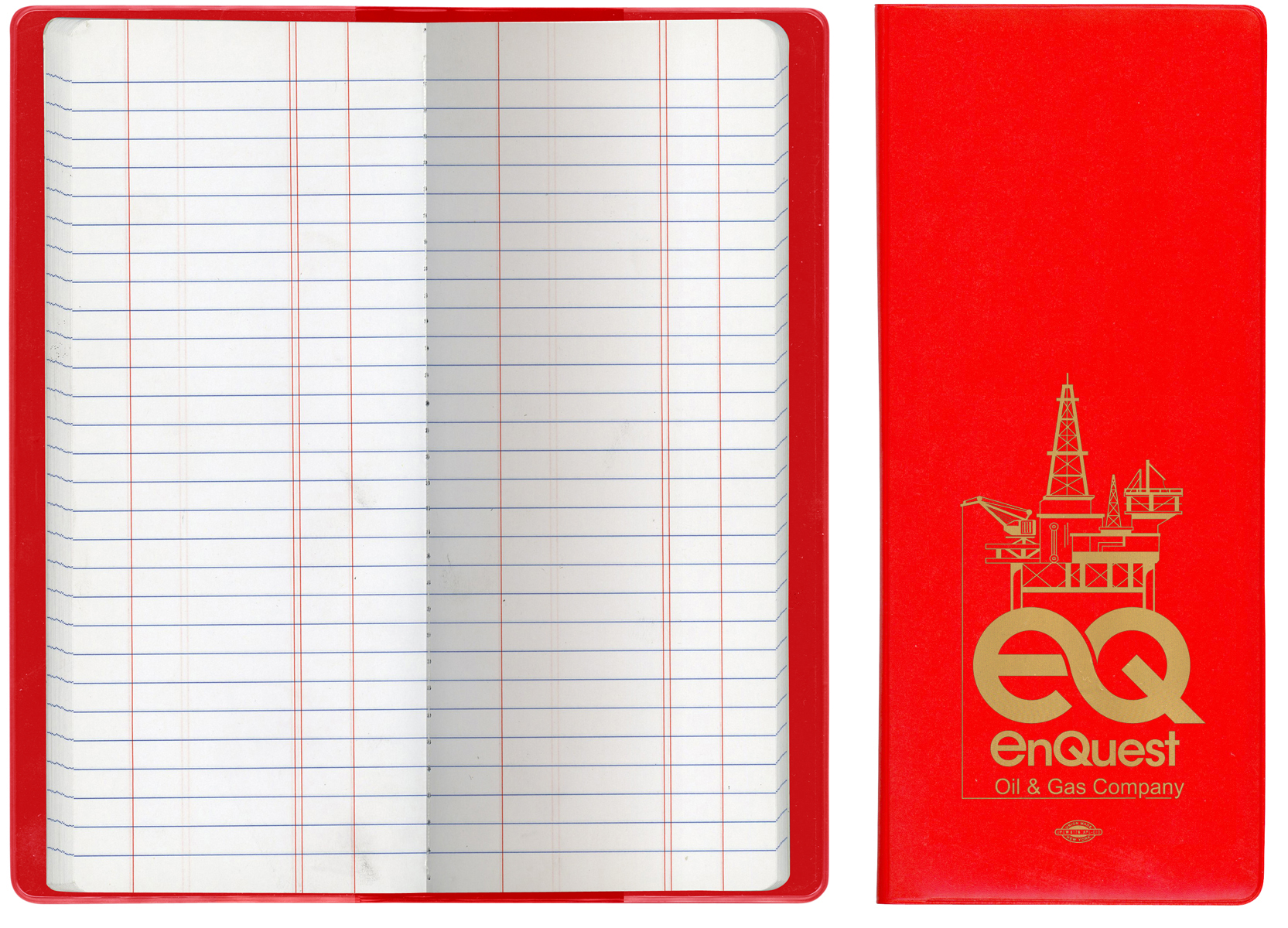 Oil & Pipe Long Tally Book-Standard Vinyl 5