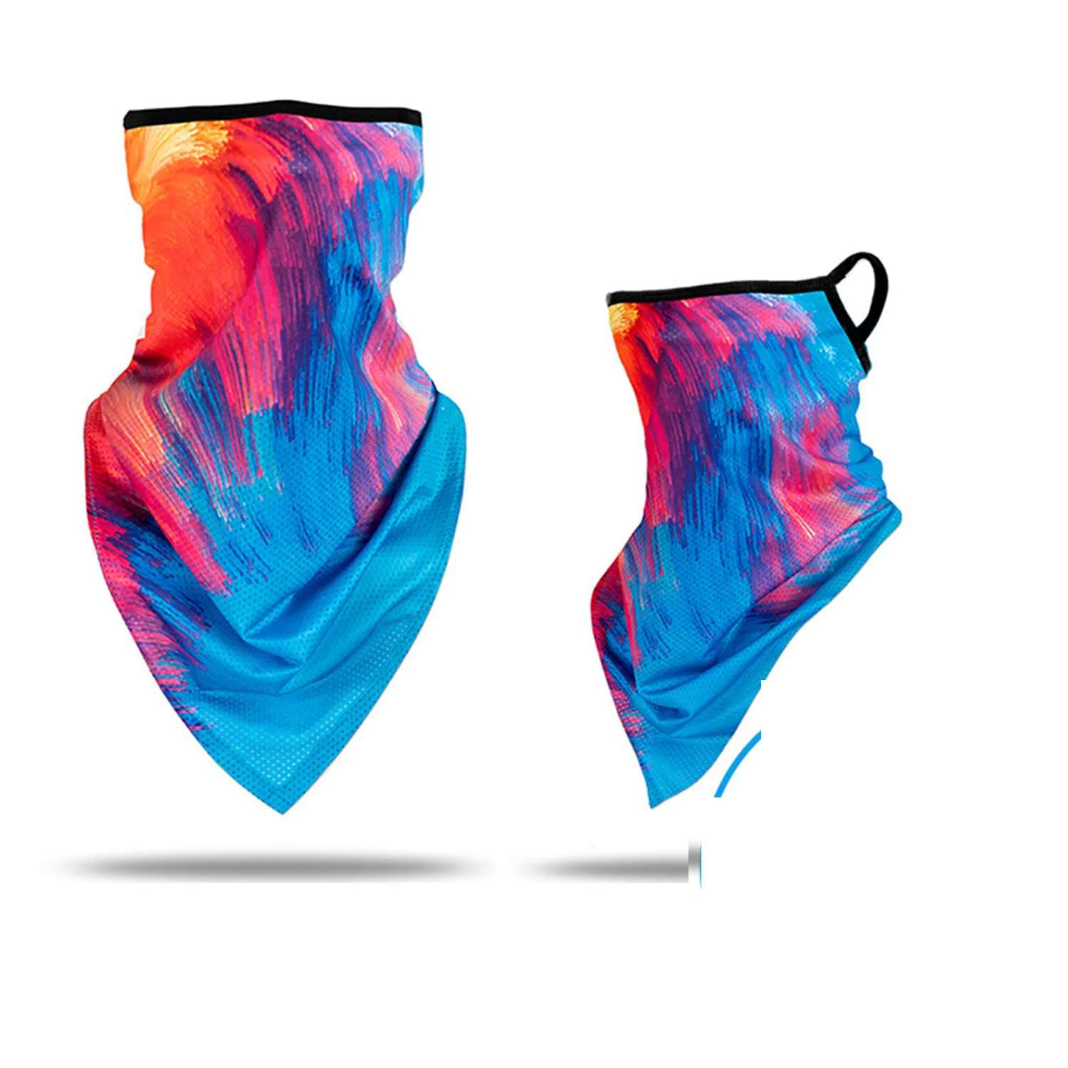 Face Bandana With Ear Loops Neck Gaiter 8