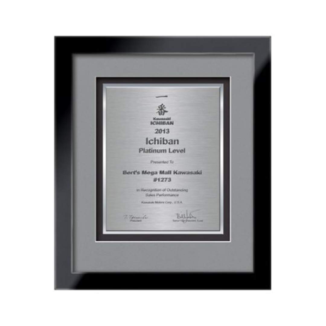 Eldridge Certificate TexEtch - Gloss Black 5