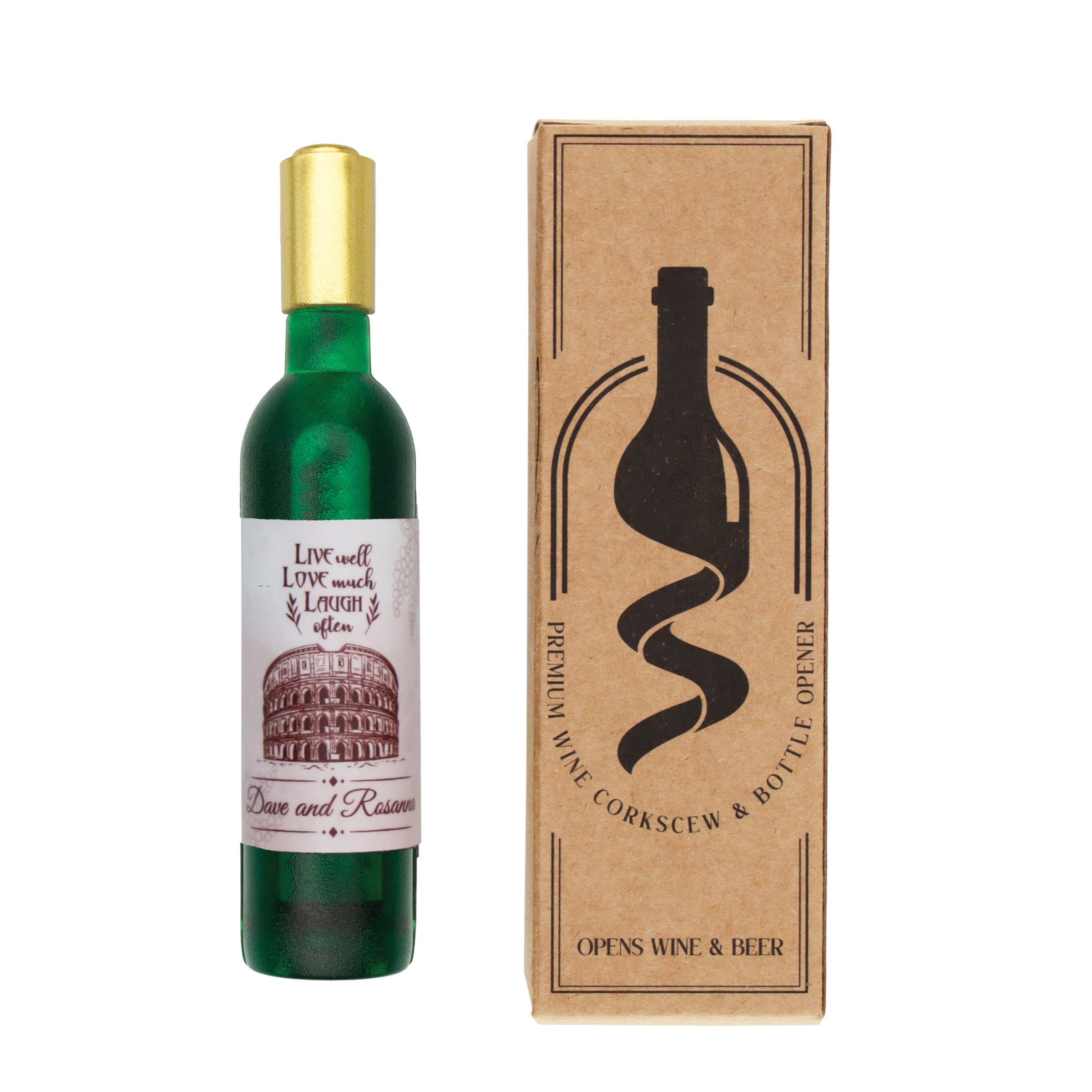 Wine Corkscrew Dual Function Bottle Opener 1