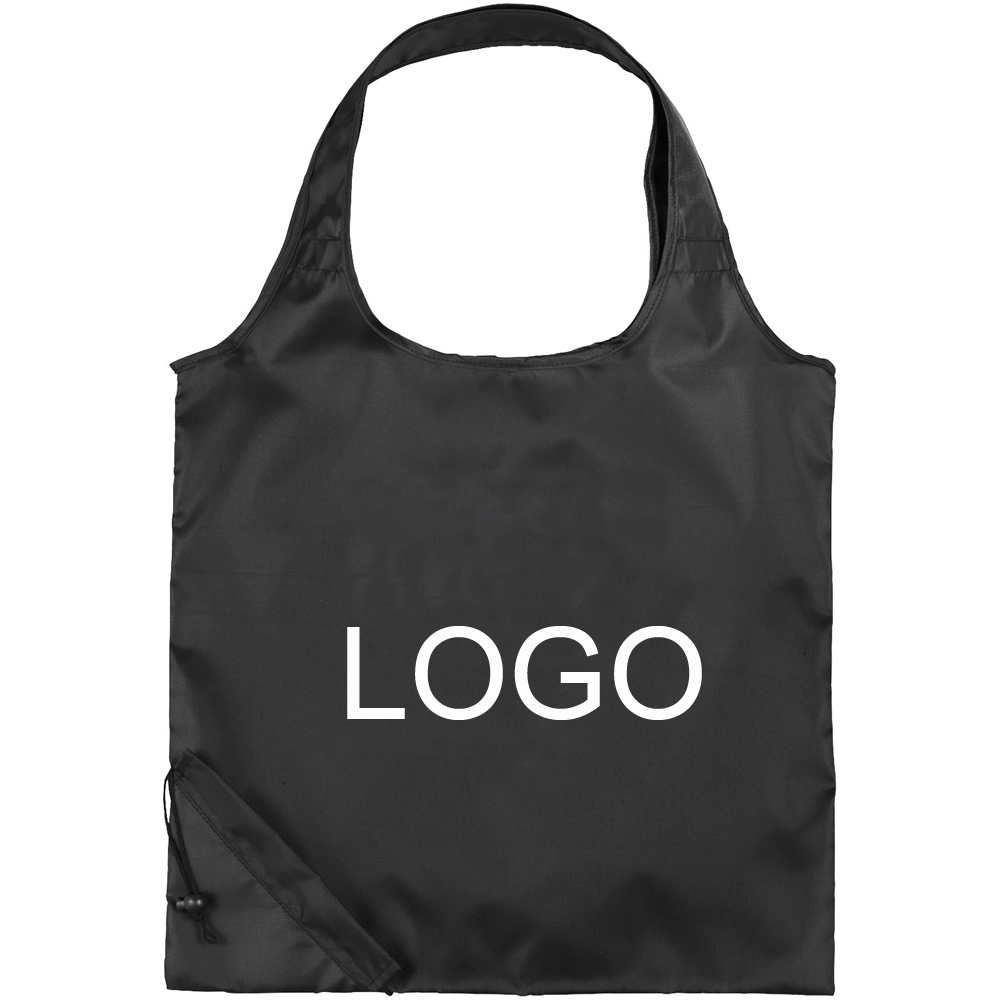 Logo Bungalow Foldaway Shopper Tote - 15"X15" 4