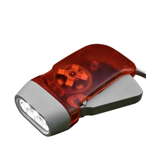 Hand Crank Power Generating Flashlight - Manual Operation 6