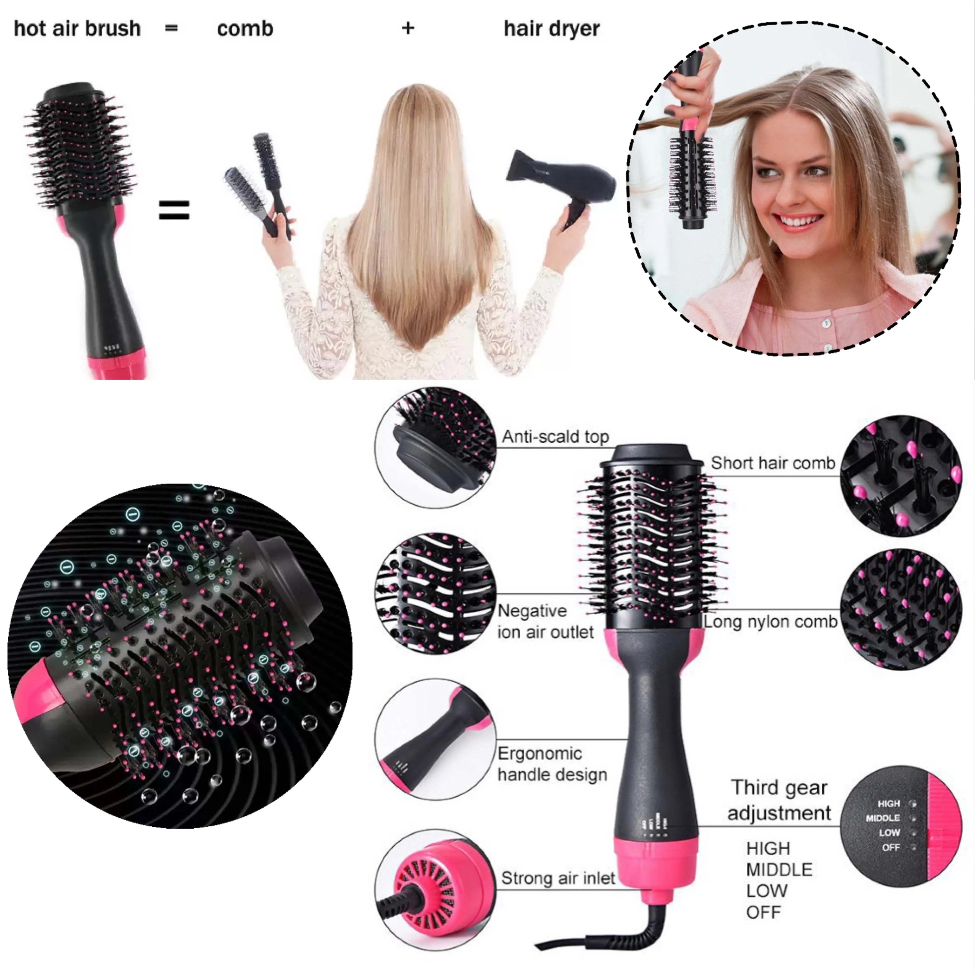 Hair Dryer Brush 2