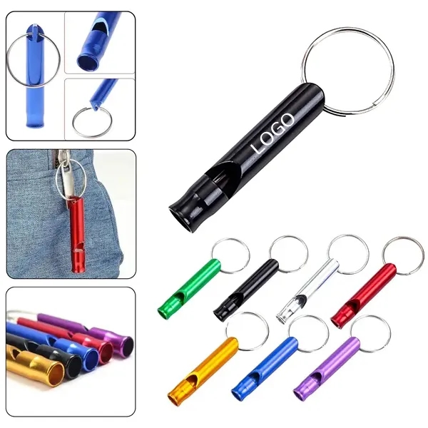Emergency Survival Whistle Keychain Tool 3