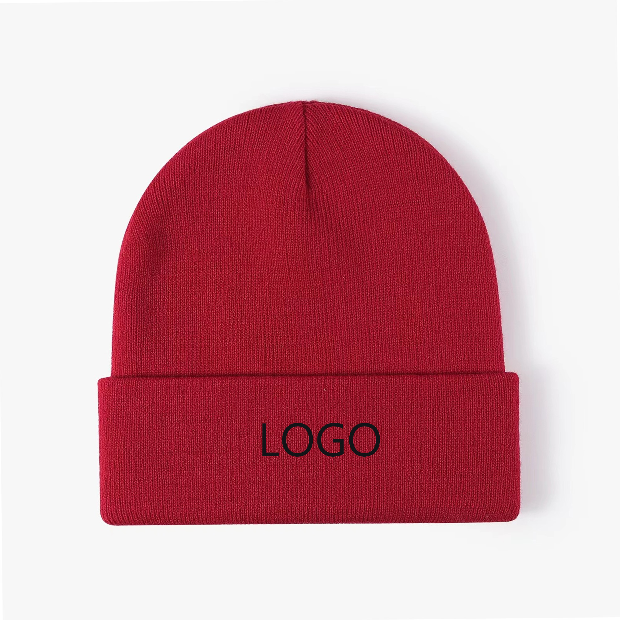 Knitted Hat with Cuff 2