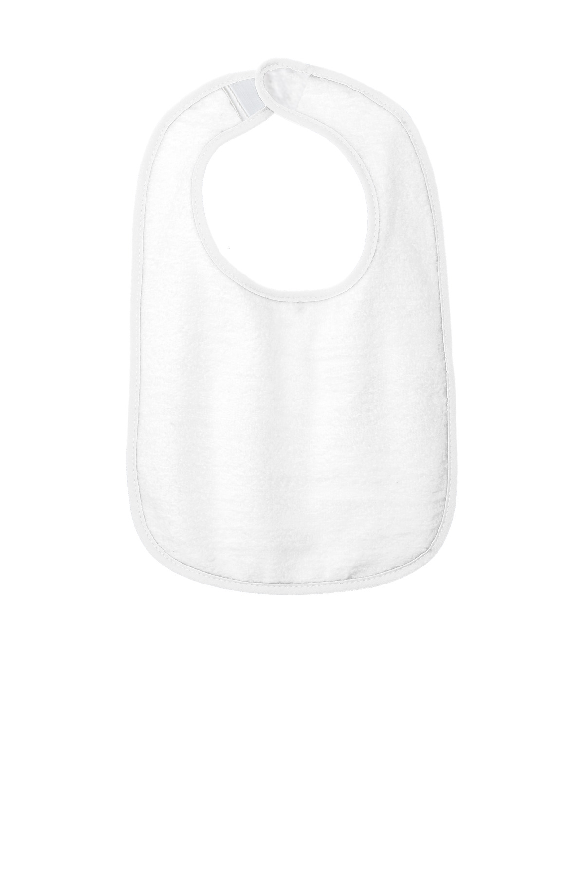Rabbit Skins Infant Contrast Trim Terry Bib. RS1003 20