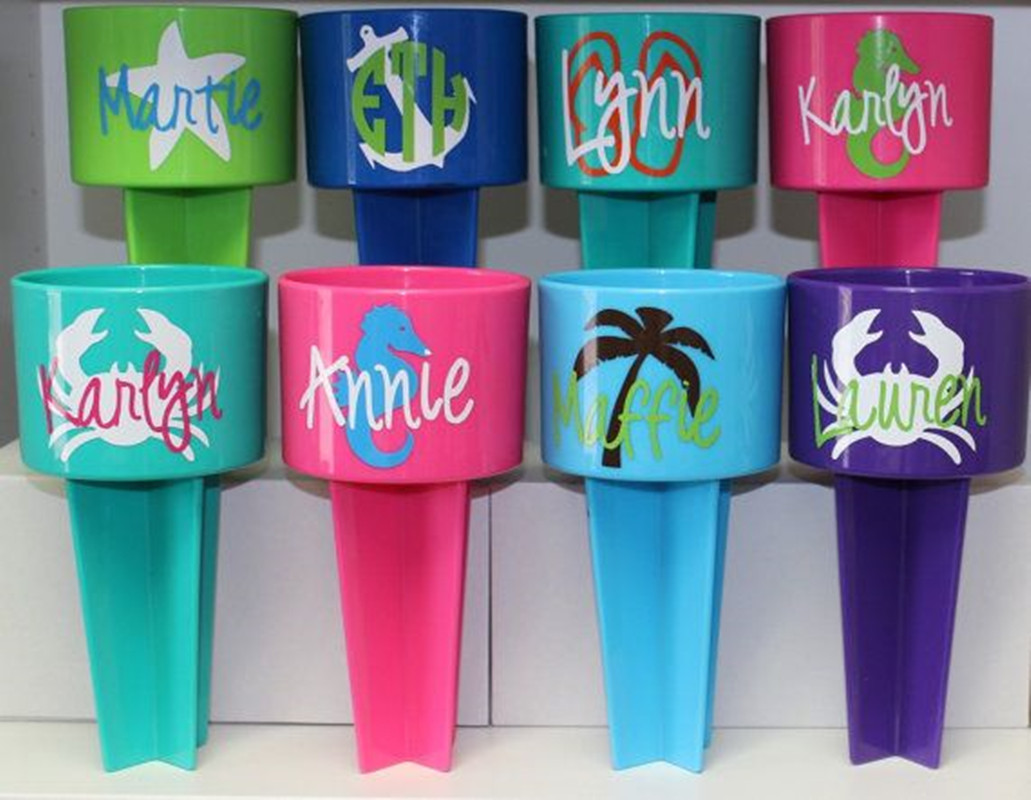 Spiker Beach Plastic Cup Holder 2
