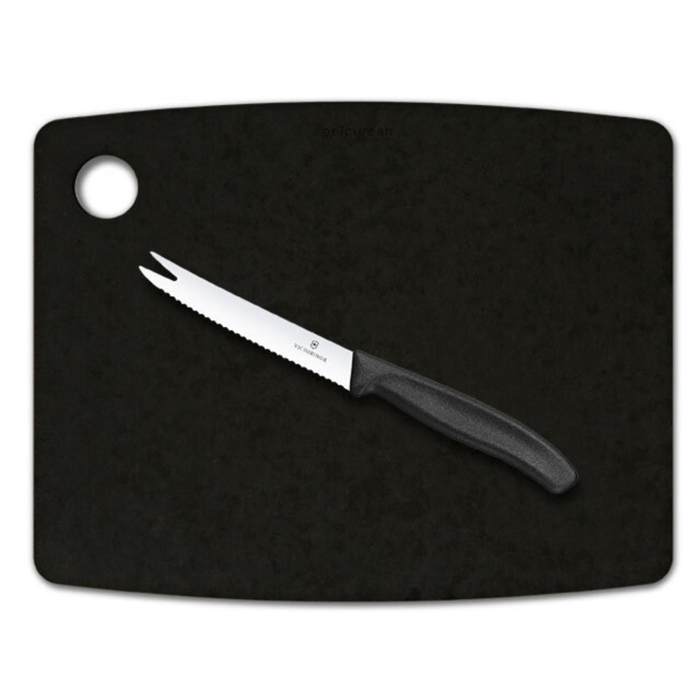 Epicurean - Victorinox® USA Made Kitchen Cutting Board with Fork Tip Knife Combo Set