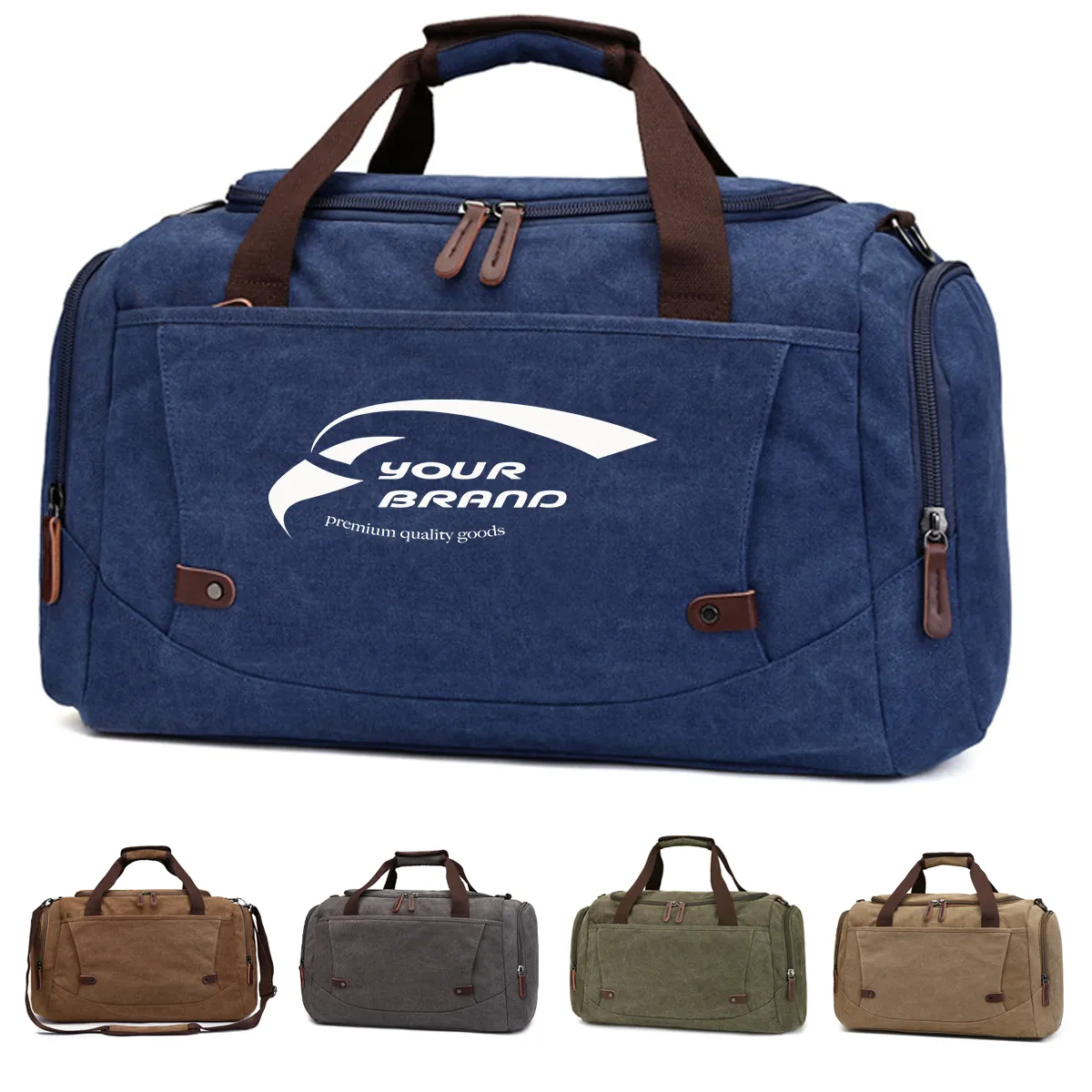 Overnight Compartment Duffel Weekend Travel Bags for Men 3