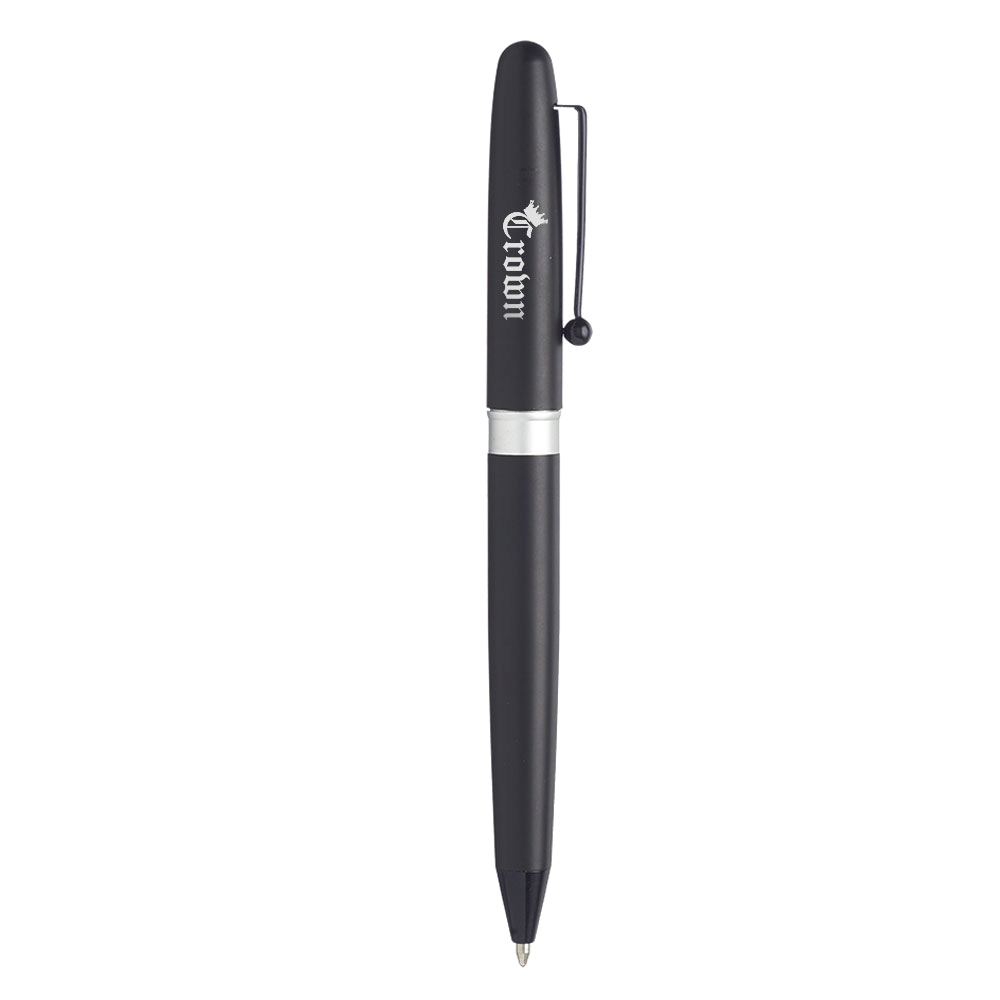 Sleek Aluminum Pen with Rubber Coating 4