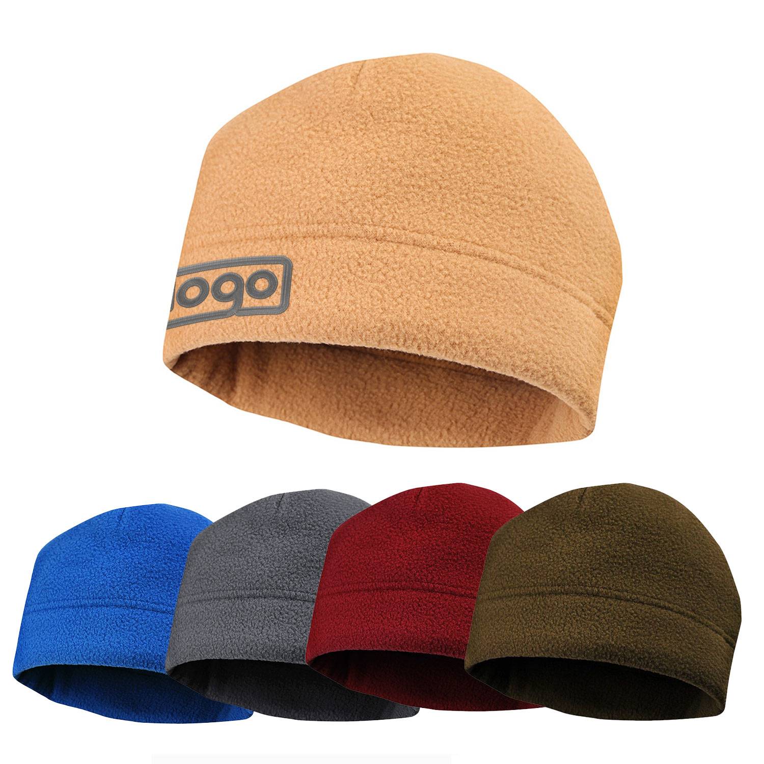 Warm Fleece Winter Beanie Hat 1