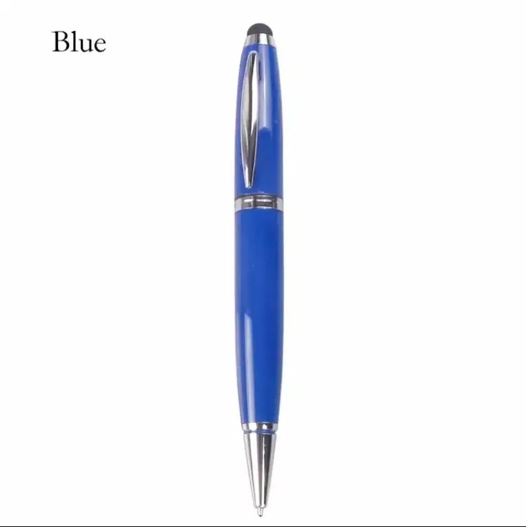 3 In 1 Crystal Ballpoint Pen USB Drive And Stylus-1Gb 11