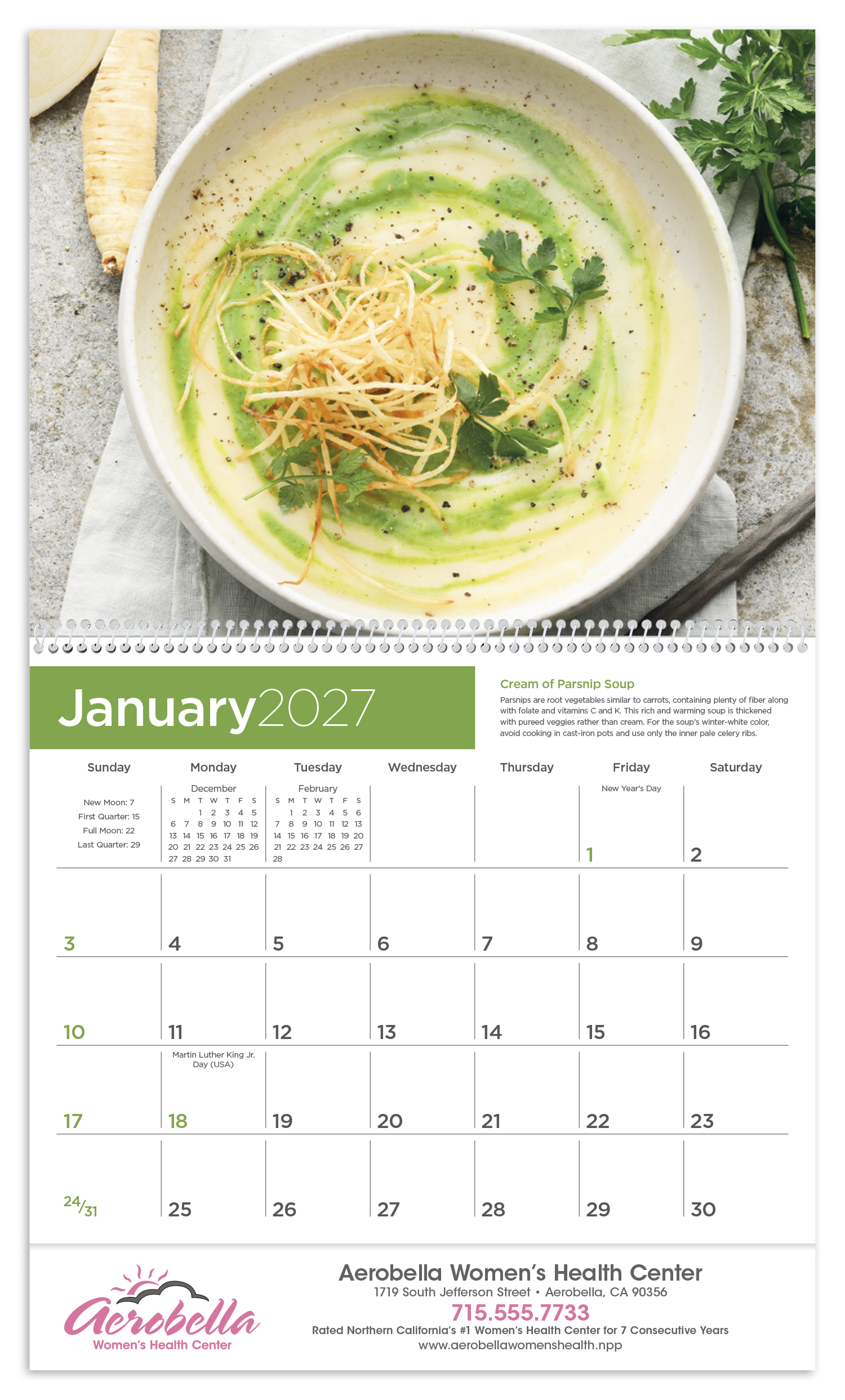 Triumph® Calendars Healthy Eating Calendar 48