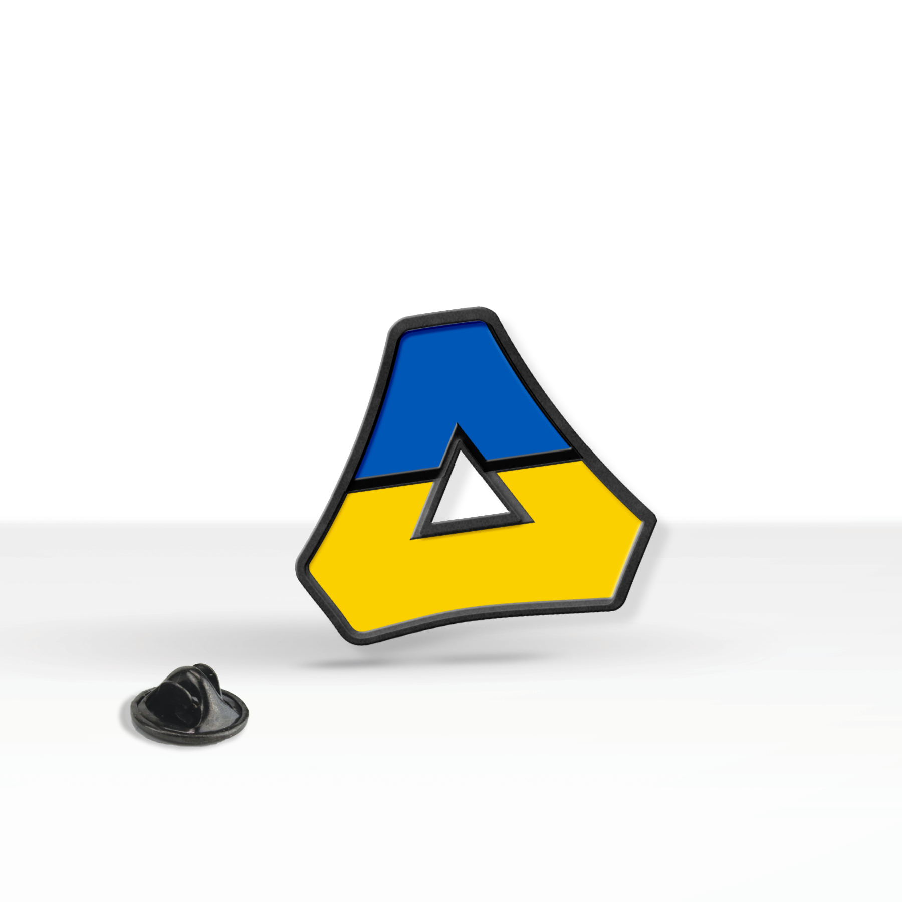 Support Ukraine Classic Lapel Pin (0.75 in) 1