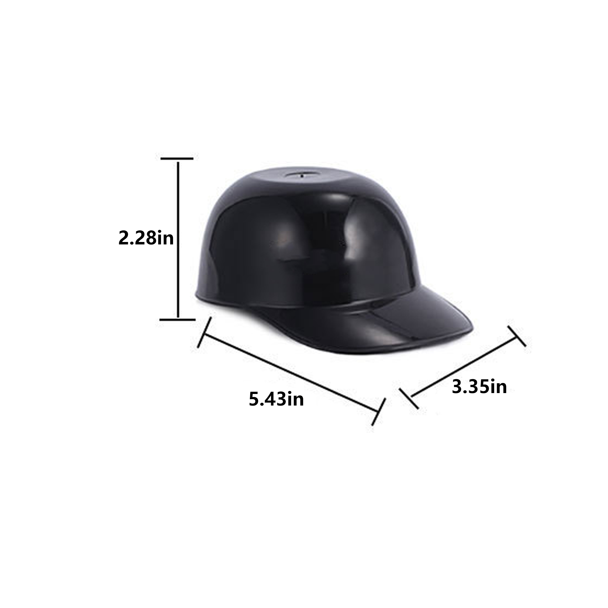 Plastic Cute Baseball Hat Ice Cream Bowl 3
