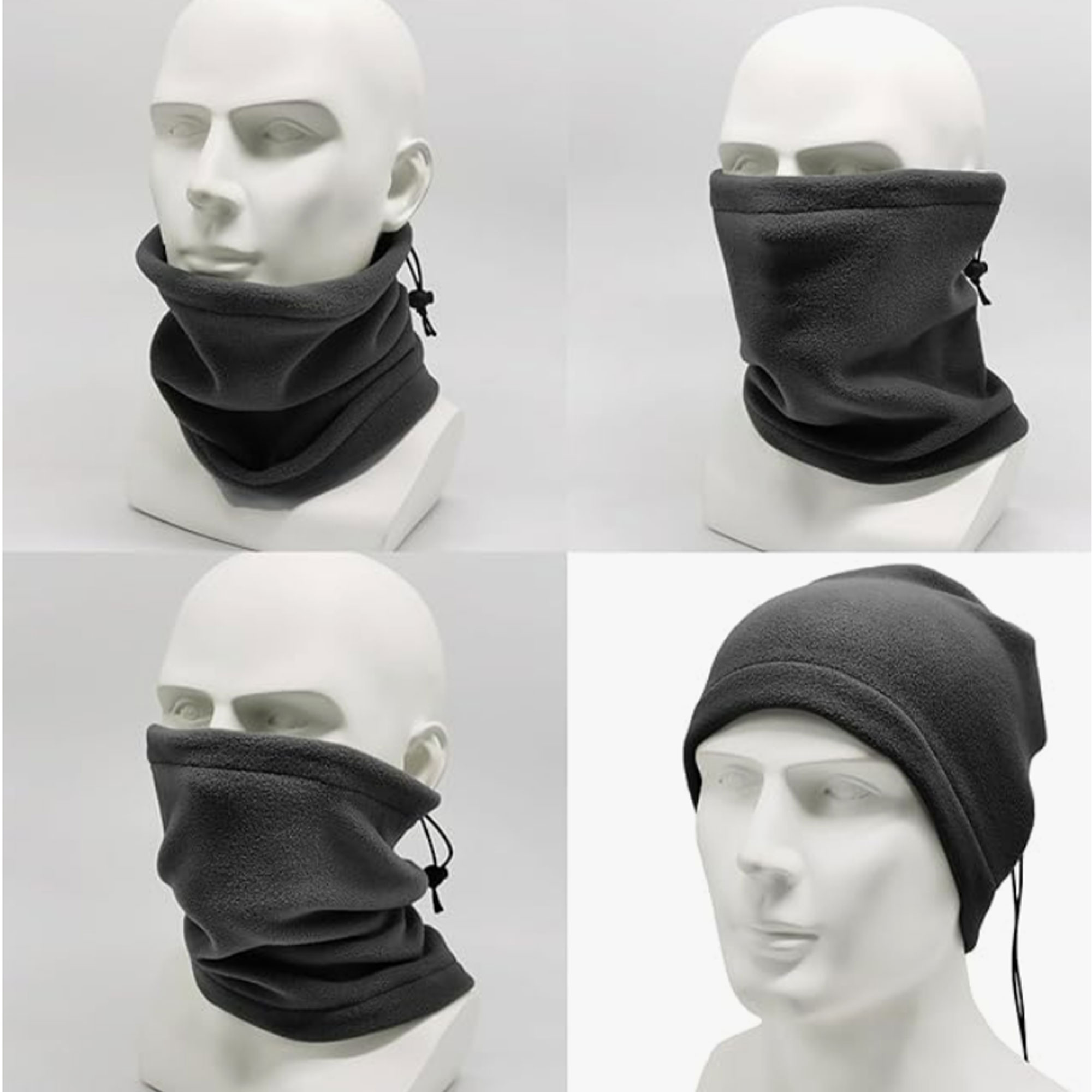 Unisex Fleece Snood Scarf 2