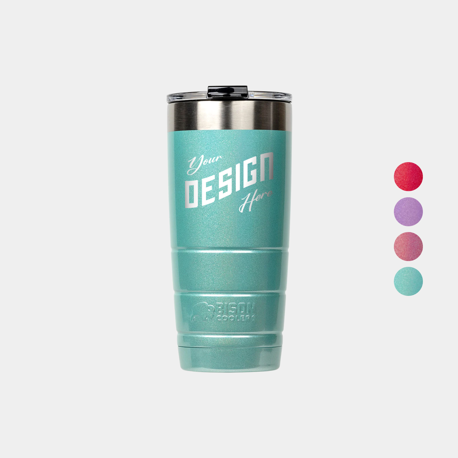 22 oz Bison® Stainless Steel Insulated Pearlized Tumbler 2