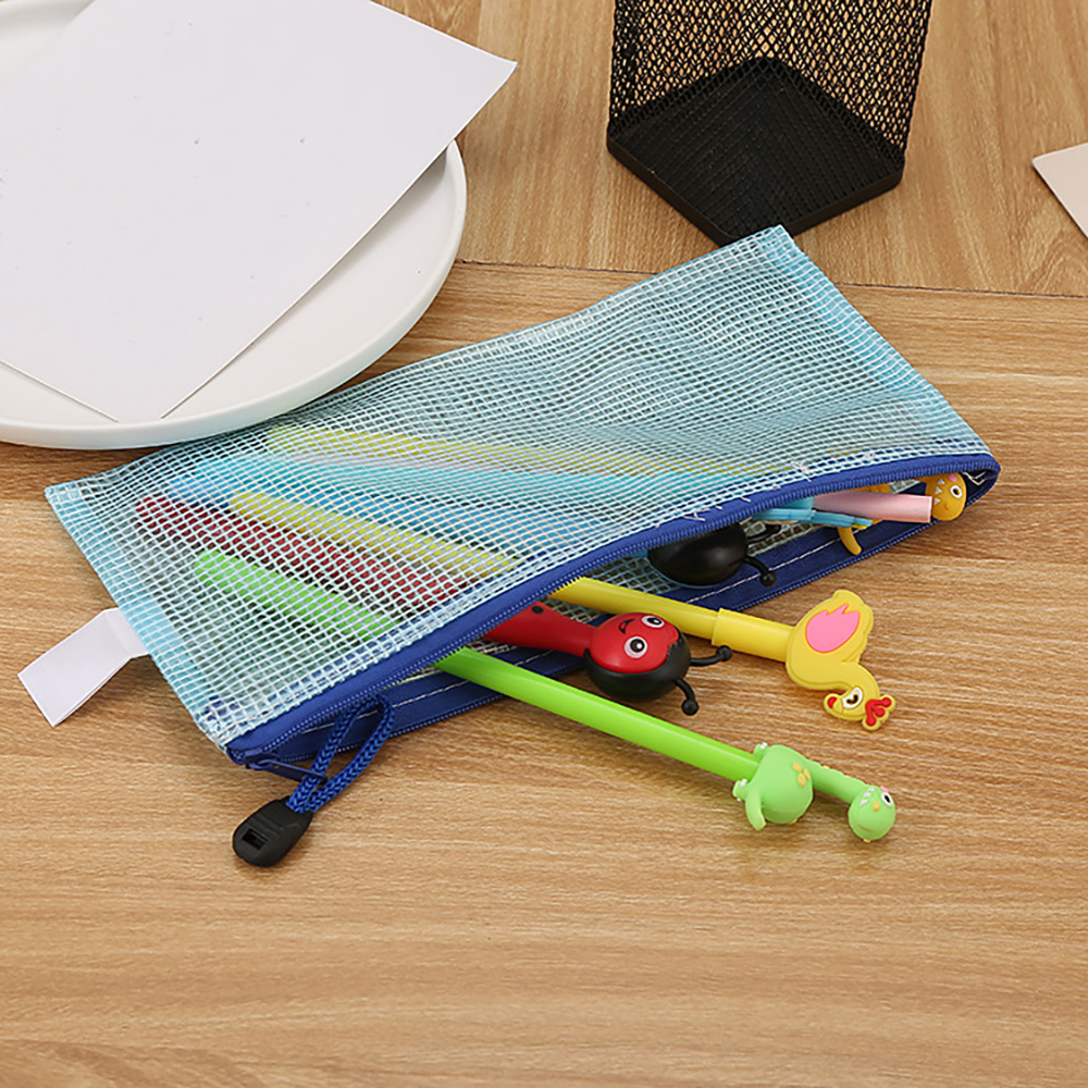 Transparent zipper file bag 2