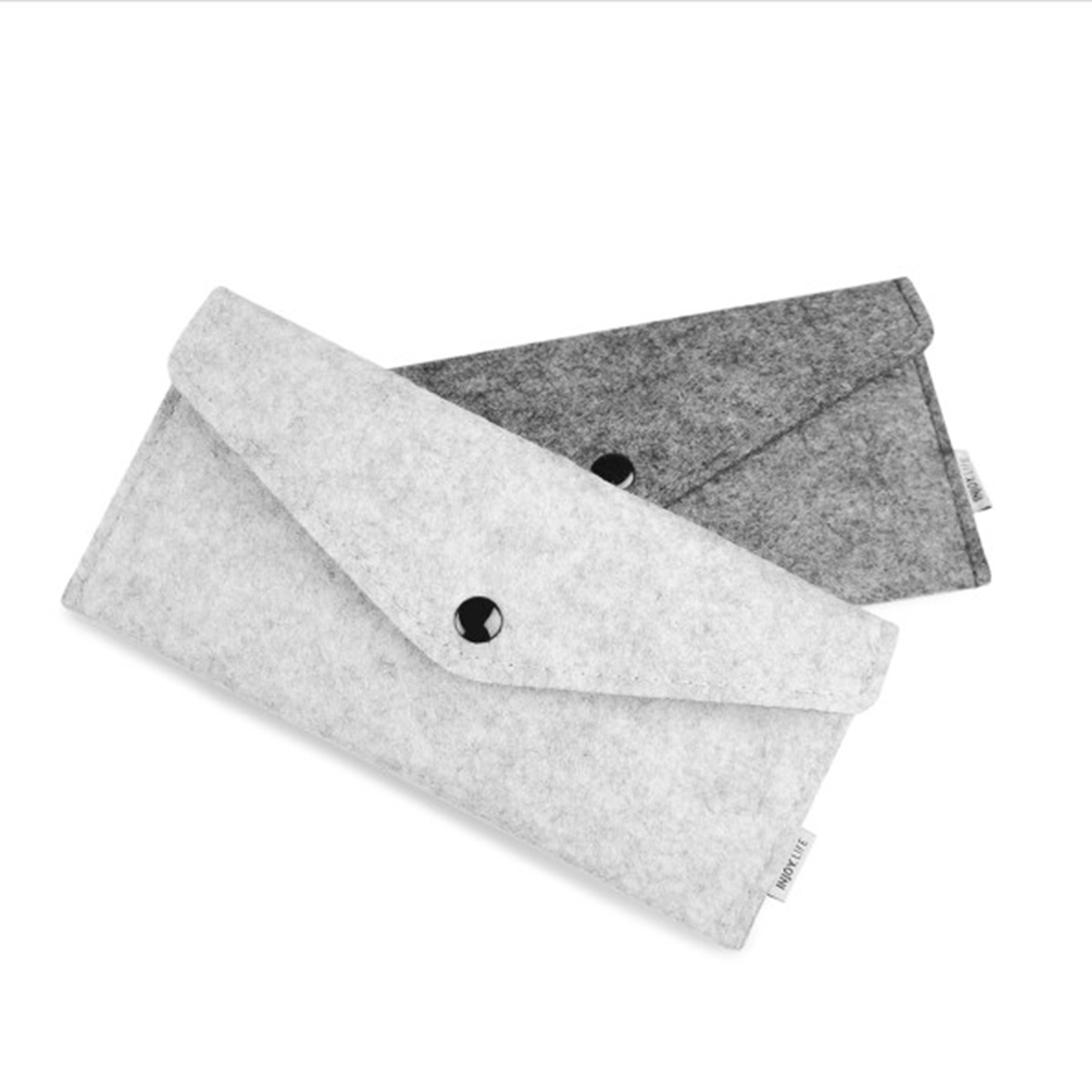 Non Woven Felt Pencil Case With Button 3