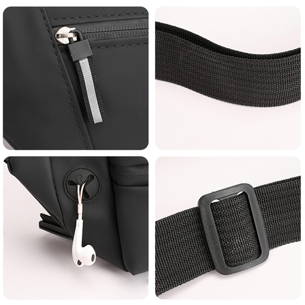 Large capacity chest bag shoulder crossbody bag 4