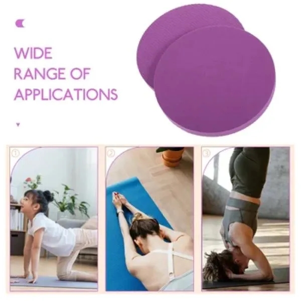 2 Pcs Yoga Balance Mat Knee Pad Cushion Set for Pilates 2