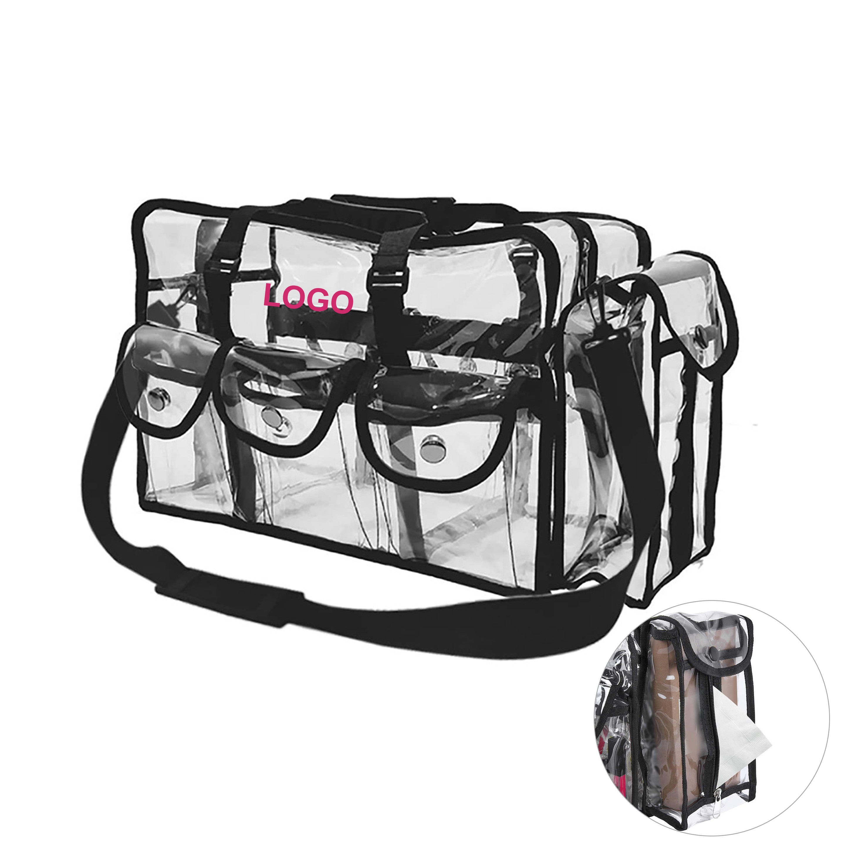 Clear Make-up Kit Organizer Bag (direct import) 2