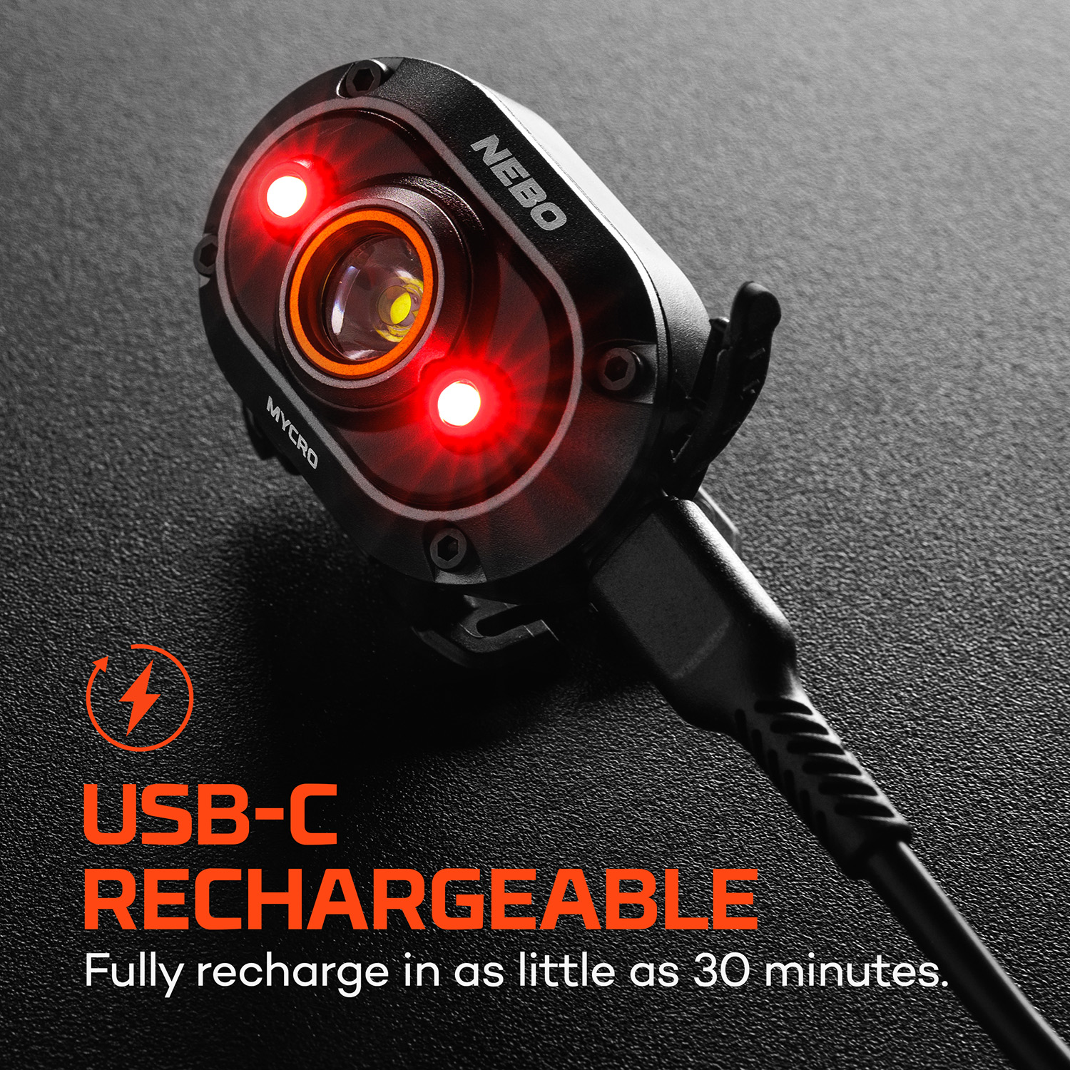 NEBO® MYCRO 450 RECHARGEABLE HEADLAMP 9