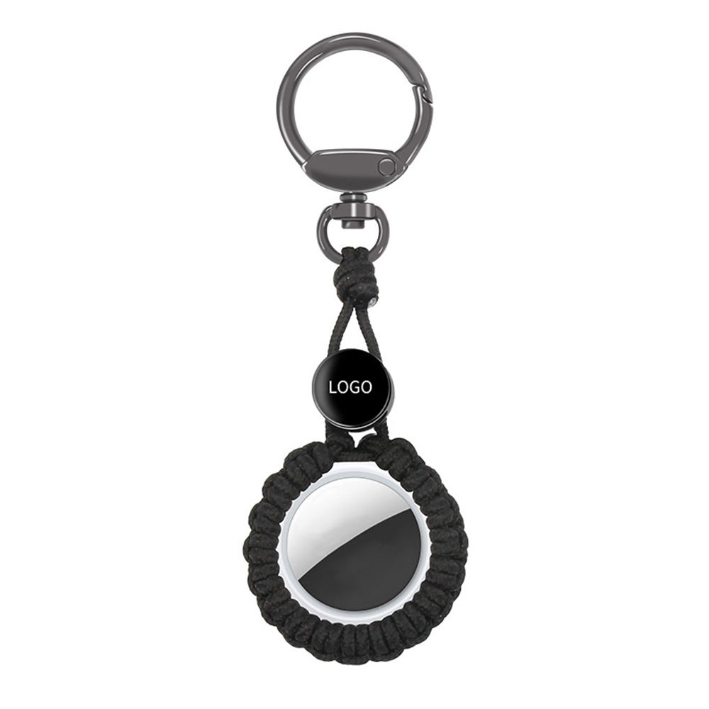 Case Keychain for Apple Airtag Holder Dog Tag Clip Key Ring 2