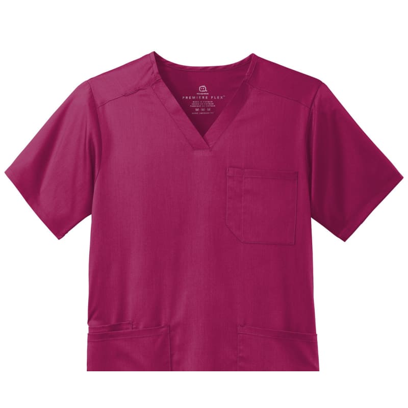 WonderWink Men's Premiere Flex V-Neck Top 15