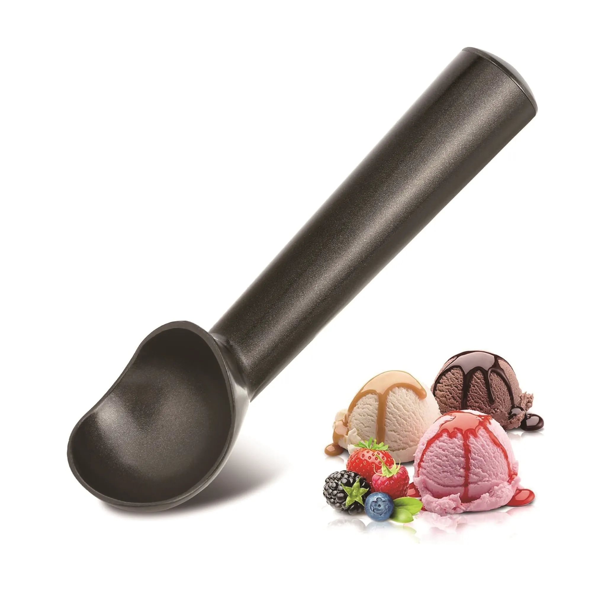 Heavy Duty Aluminum Ice Cream Spoon 4