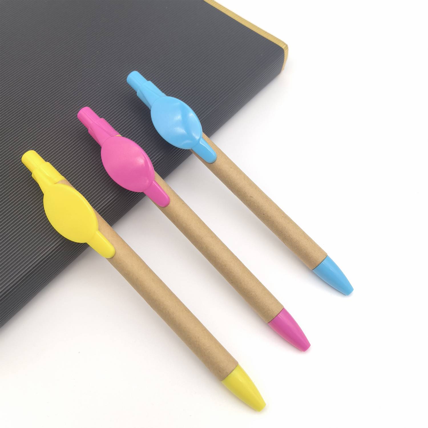 Retractable Paper Tube Ballpoint Pen 6