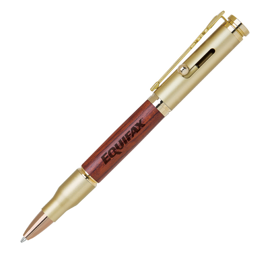 Bullet-III Bamboo Bolt Action Pen 9
