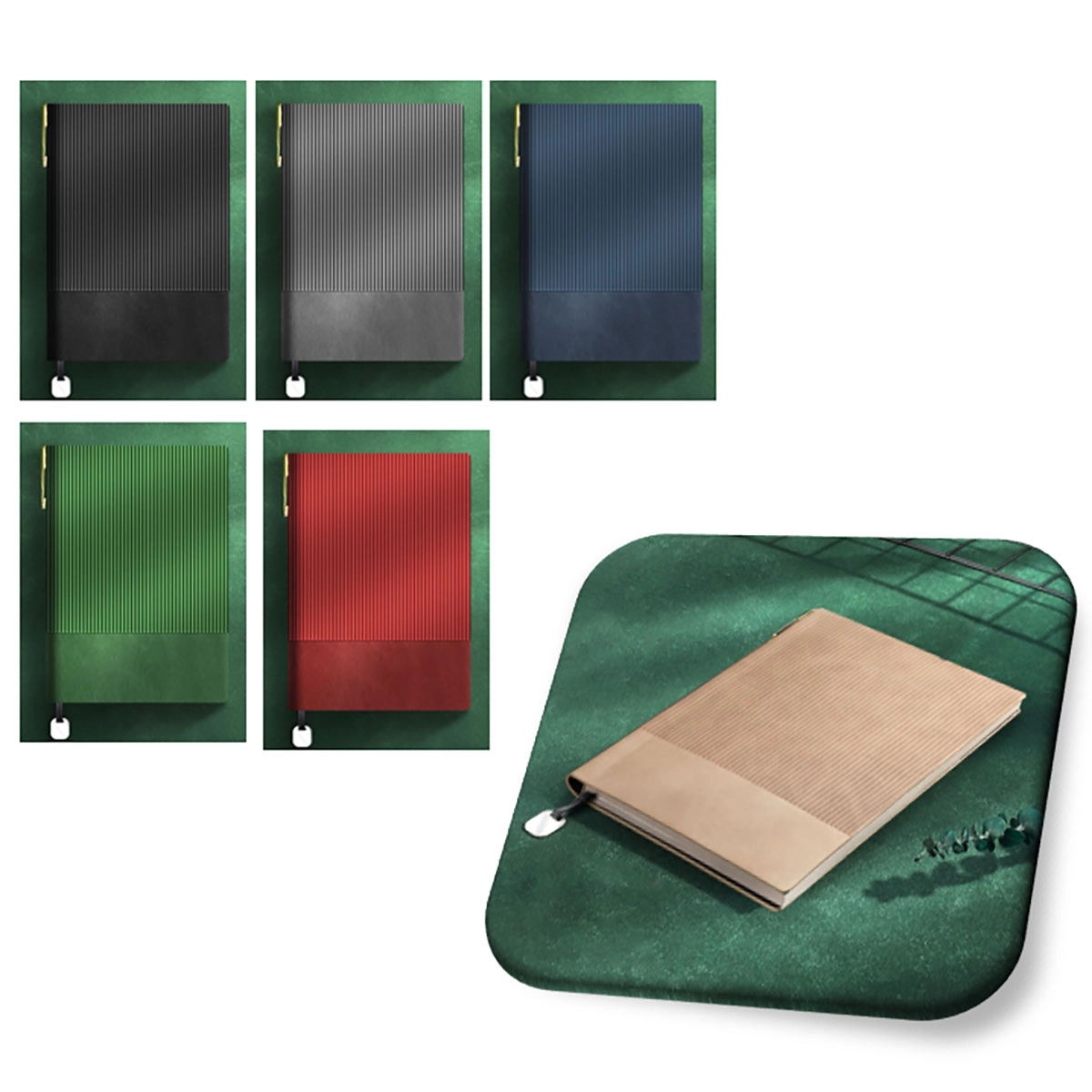 A5 Writing Notebook With Pen Slot 6