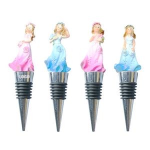 Charming 4 Piece Princess Wine Stopper Set 7